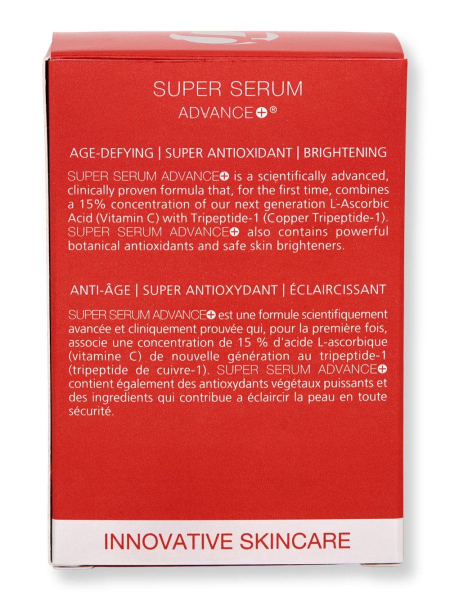 iS Clinical Super Serum Advance+ | Anti-Aging Vitamin C Serum for Face | Brightening & Hydrating Skincare | Perfect for Day & Night Routine