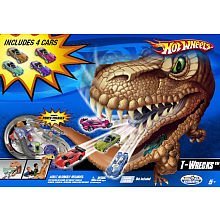 Hot Wheels T-Wrecks Playset - Exclusive Dinosaur-Themed Toy Car Track Set for Kids - Perfect for Birthday Gifts & Indoor Racing Fun