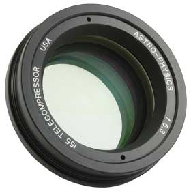 0.76x CCD Telecompressor Corrector for 155 f/7 & 140 f/7.5 StarFire EDF Telescopes - Reduces Focal Ratio to f/5.3 & f/5.7 - Ideal for Astrophotography and Deep Space Imaging (Model 155TCC)