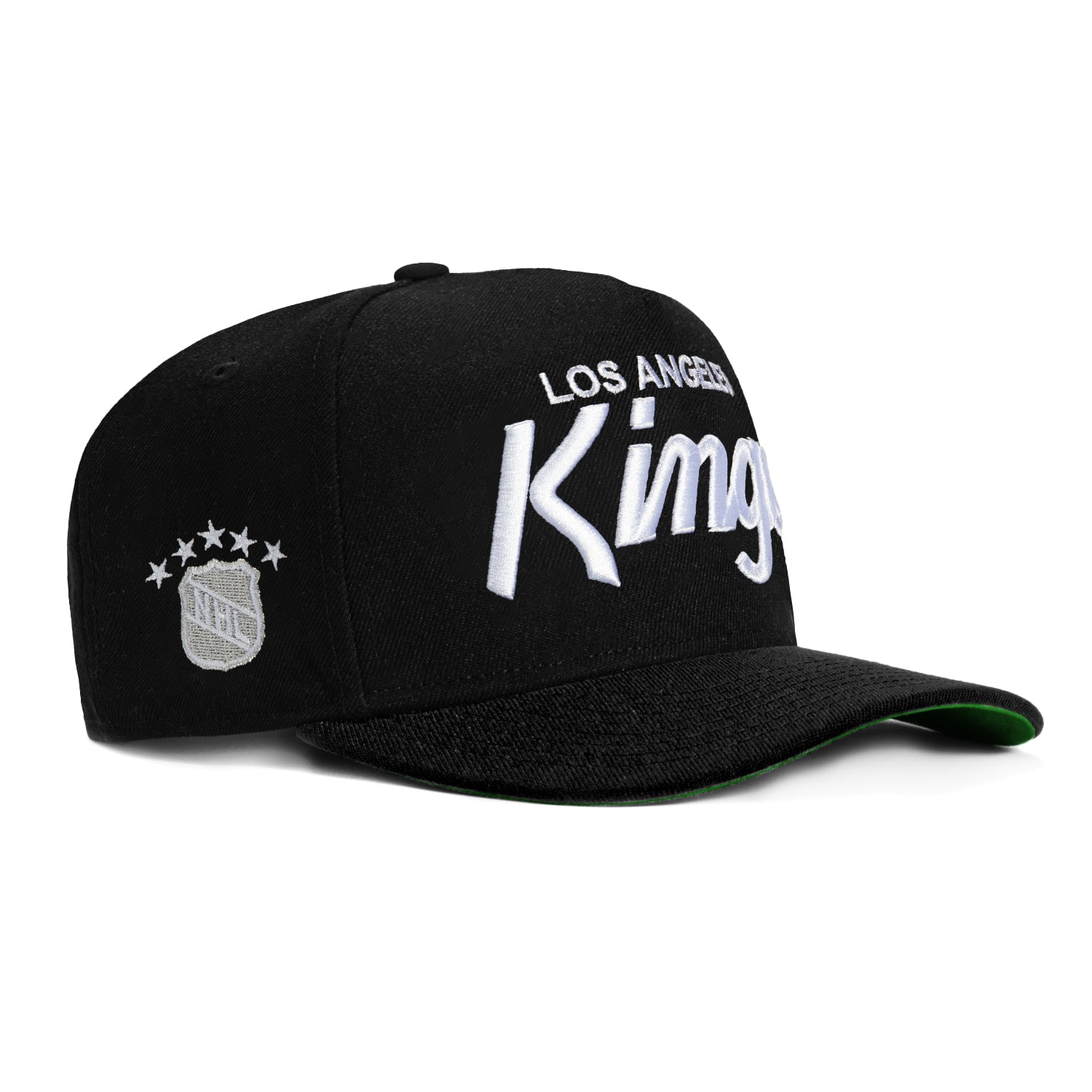 New Era 9Fifty A-Frame Los Angeles Kings NHL Logo Patch Snapback Hat - Black & White | Official NHL Licensed Cap for Men & Women | Perfect for Hockey Games, Streetwear & Sports Fans