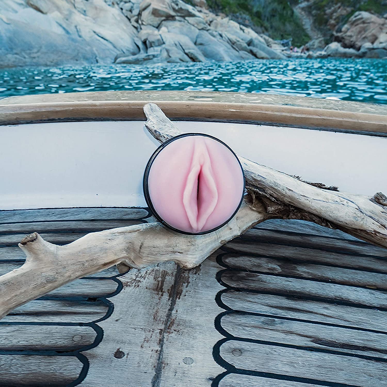 Fleshlight Pink Lady Original Male Masturbation Toy - Realistic Feel for Discreet Solo Pleasure & Enhanced Stamina Training