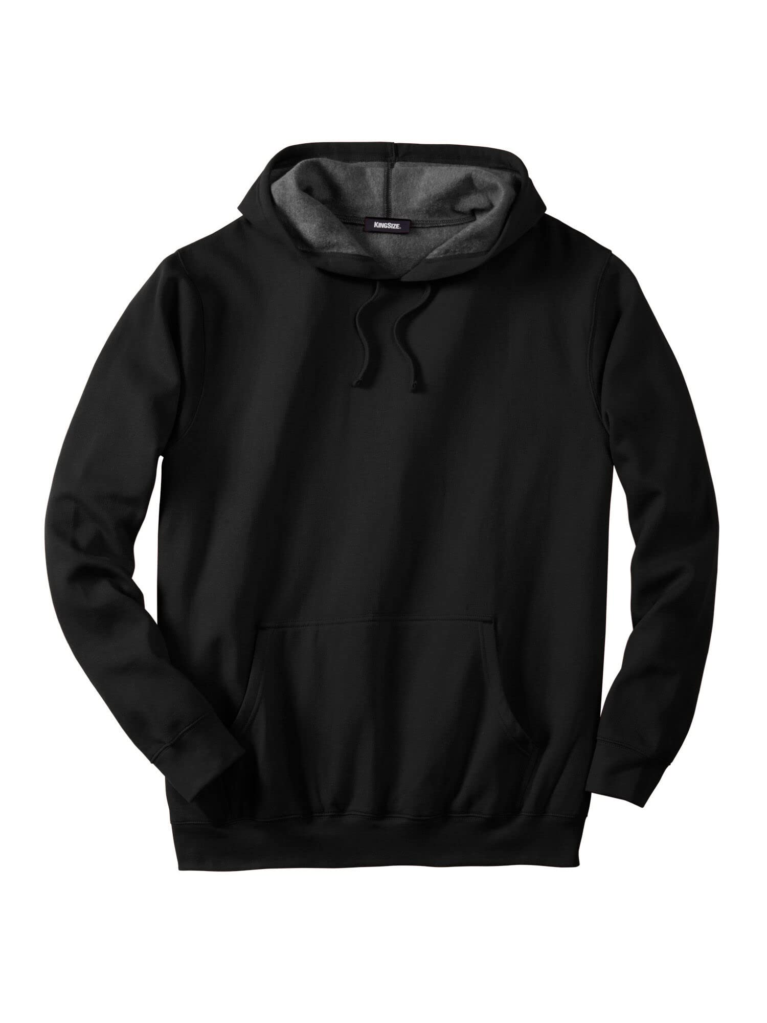 KingSize Men's Big & Tall Fleece Pullover Hoodie - Warm Winter Jacket for Plus Size Men | Cozy Lounge Wear & Outdoor Activities