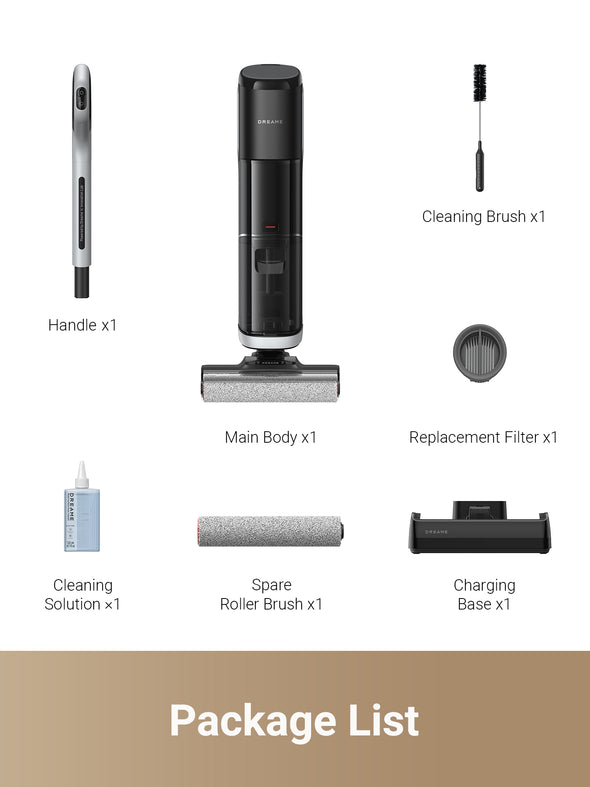Dreame H14 Cordless Wet Dry Vacuum Cleaner and Mop 2-in-1 - Powerful 150AW Suction for Hardwood Floors, Carpets, Pet Hair - Ideal for Home Cleaning, Kitchen Spills, and Car Detailing