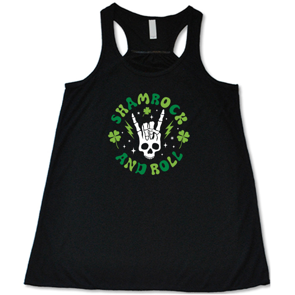 Shamrock and Roll Shirt - Stylish St. Patrick's Day T-Shirt for Men & Women | Perfect for Irish Themed Parties, Festivals & Casual Wear