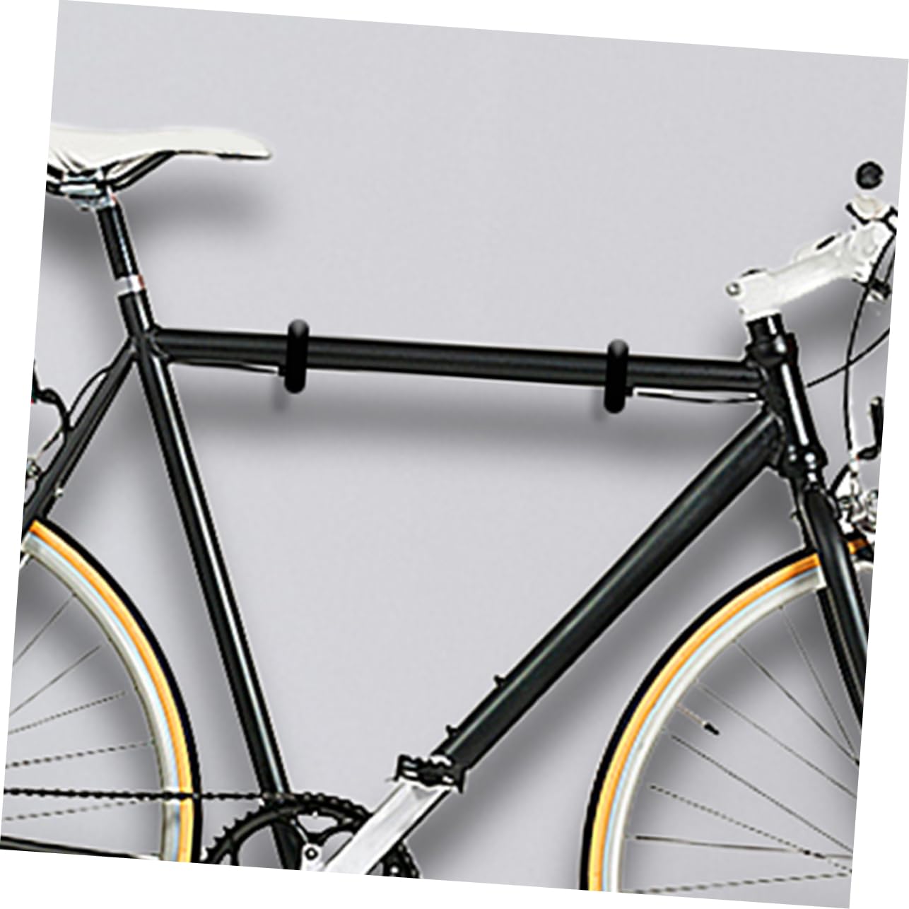 8-Piece Bike Hook Set - Heavy Duty Carbon Steel Wall Mount Rack for Electric Bikes, Ladders & Garage Storage - Space Saving Pedal Hanger for Home, Garage & Workshop Organization