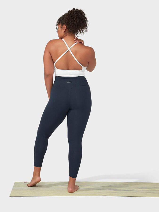 Manduka Foundation High Rise Women's Leggings - Yoga Pants for Women with Tummy Control - Perfect for Yoga, Pilates, Gym & Everyday Wear