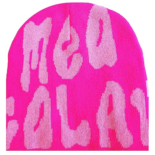 Y2k Beanie - Mea Beanie Pink