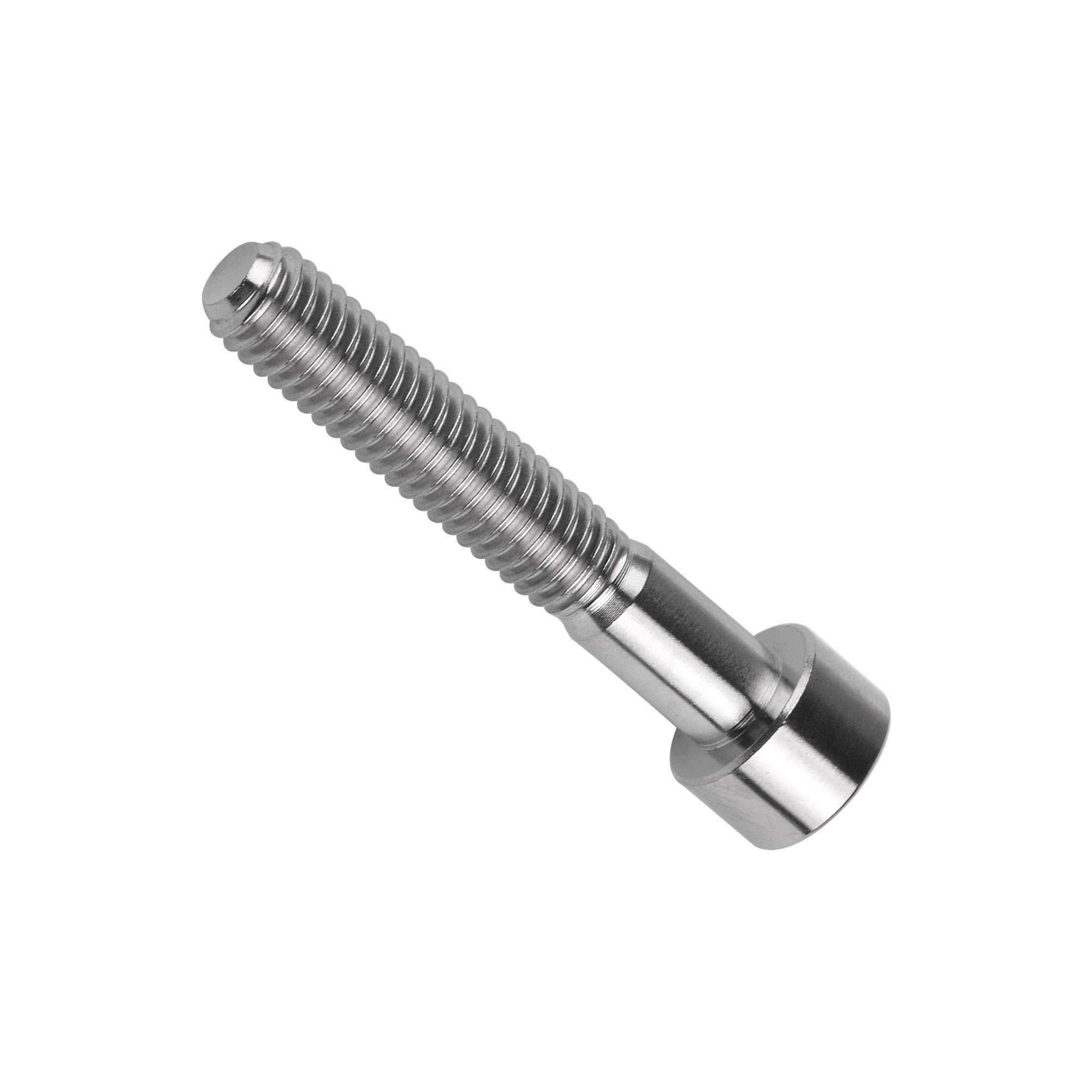 Titanium Ti M6x35mm Black Allen Head Bolts for Bicycle Headset Screws - Pack of 5 - Perfect for Bike Repair and Maintenance