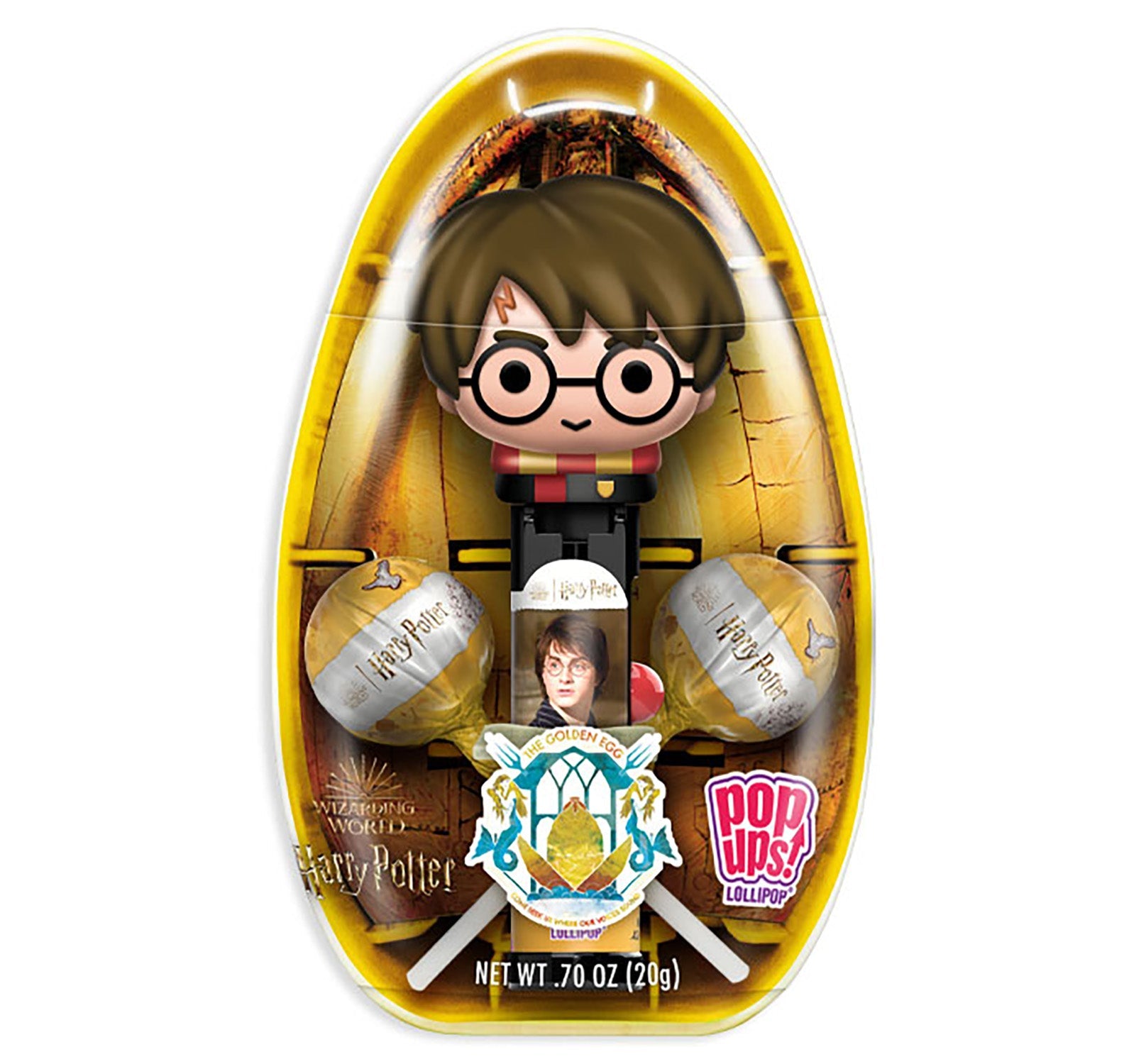 Harry Potter Flix Candy Jumbo Egg 6-Pack | Bulk Easter Candy, Movie Night Snacks, Birthday Party Treats for Kids & Adults