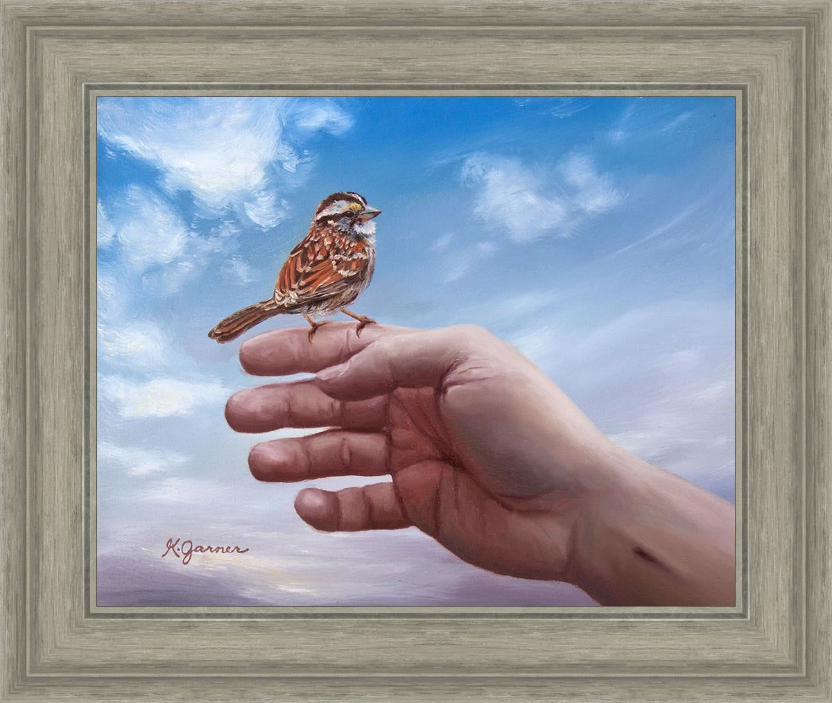 Every Sparrow is Known - Inspirational Christian Wall Art Decor for Home & Office - Perfect for Living Room, Bedroom, Church & Gift Giving