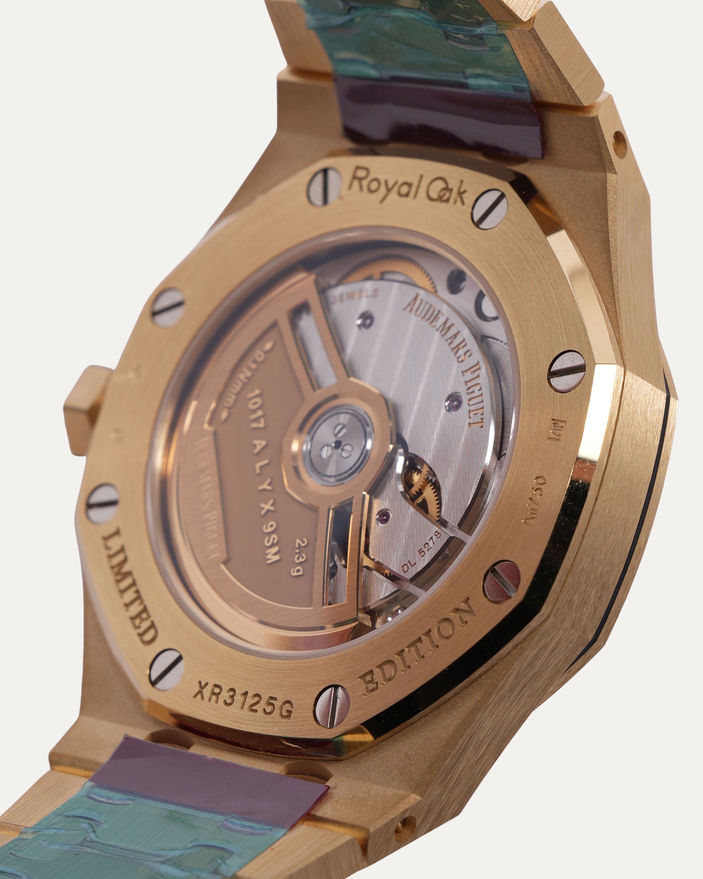 1017 ALYX 9SM Yellow Gold Royal Oak Self-Winding 37mm Watch - Luxury Automatic Timepiece for Men, Perfect for Formal Events & Business Occasions