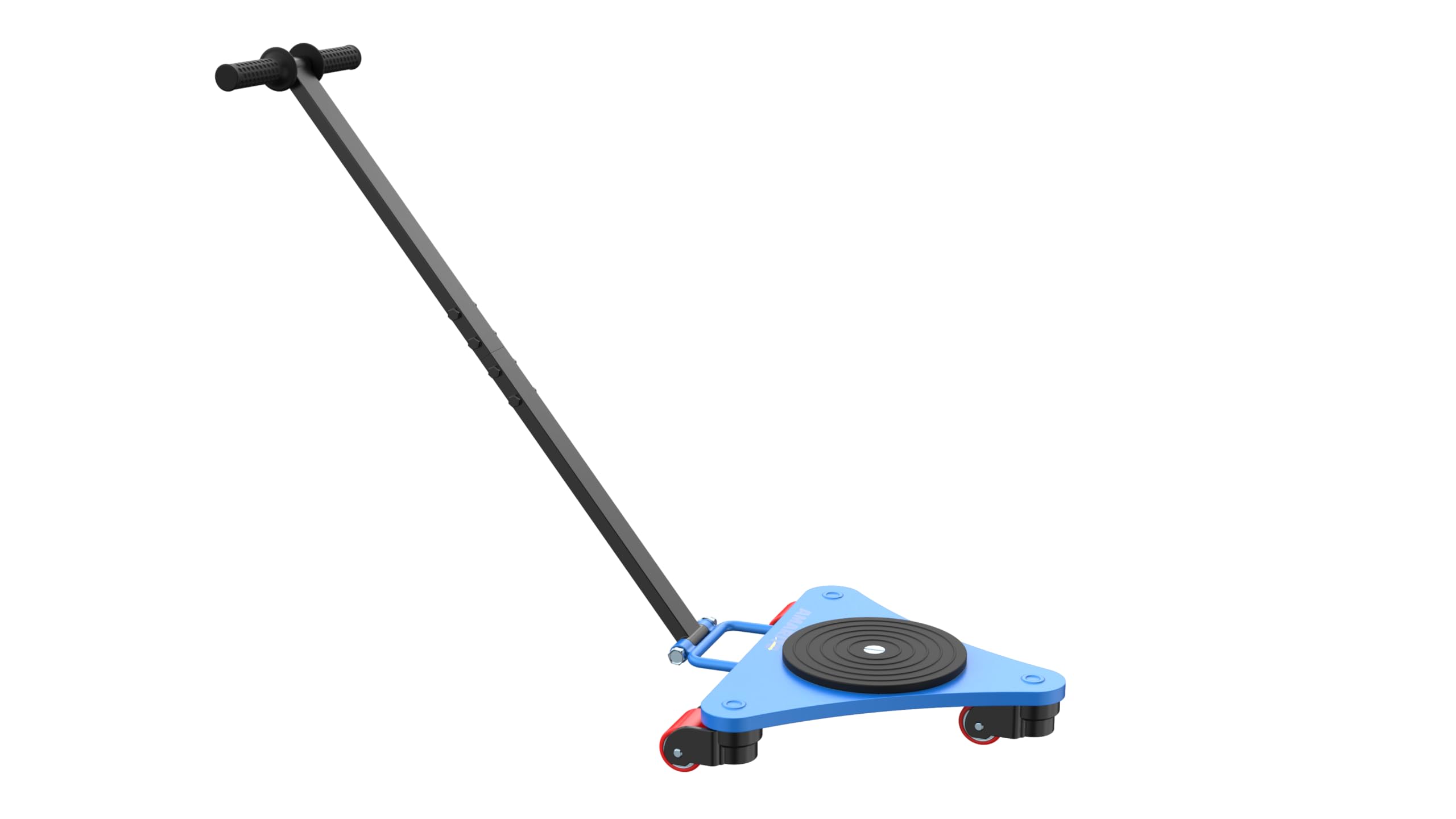 Heavy Duty Machine Skates 4400lbs Capacity - 2 Ton Machinery Movers with 3 Swivel Casters for Workshop, Warehouse & Industrial Equipment Transport - Perfect for Moving CNC Machines, Lathes & Heavy Machinery