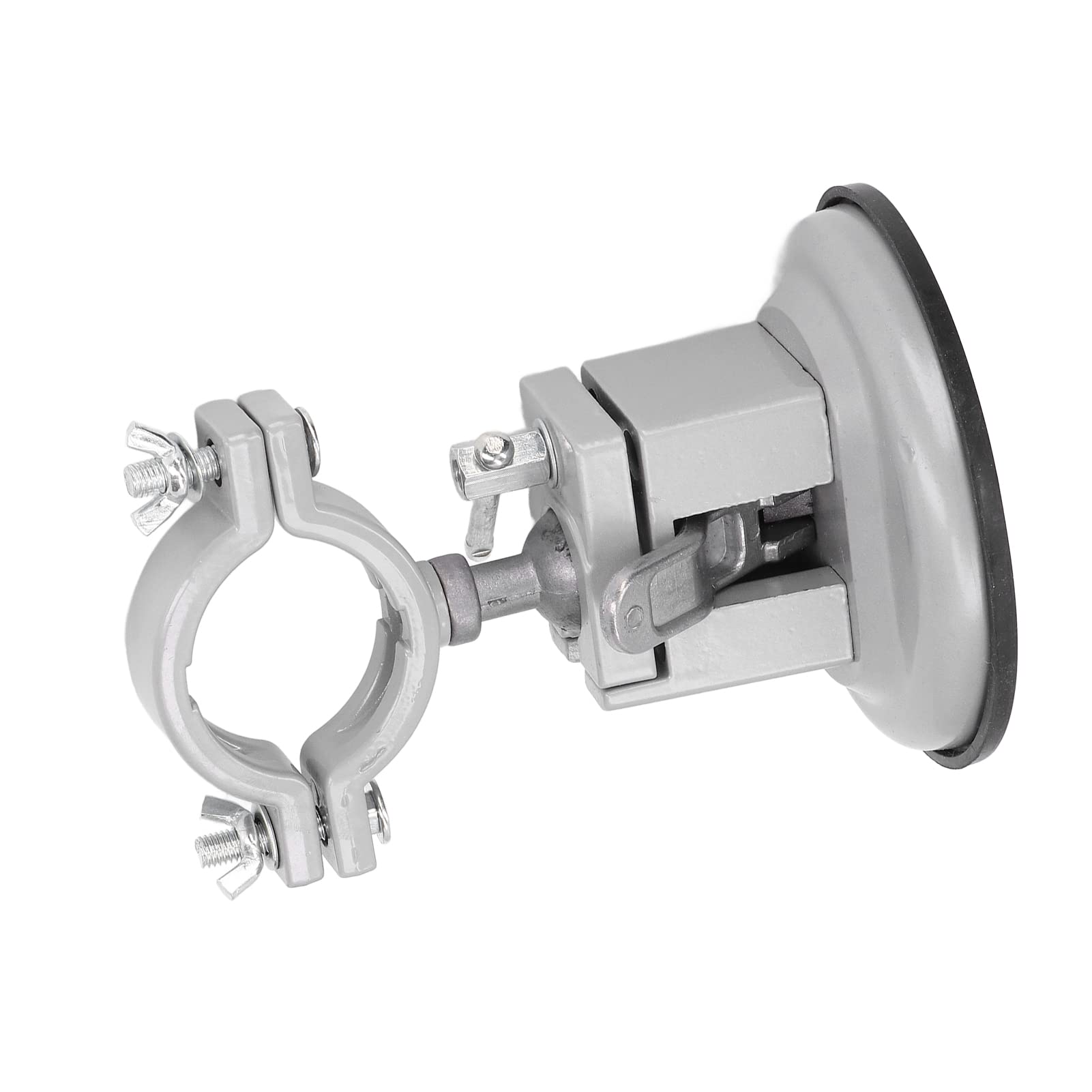 360 Degree Rotating Bench Vise Clamp - Heavy Duty Aluminum Alloy Workbench Vise with Suction Cup Base for Model Building, Electronics Repair, Jewelry Making & DIY Projects | Perfect for Hobbyists, Craftsmen & Professionals