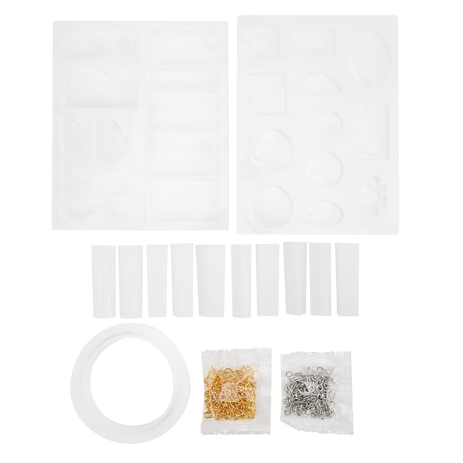 Premium Silicone Jewelry Casting Molds for DIY Pendants - Handmade Gift Making Kit with Smooth Shiny Finish - Perfect for Resin Art, Craft Projects & Unique Jewelry Creations
