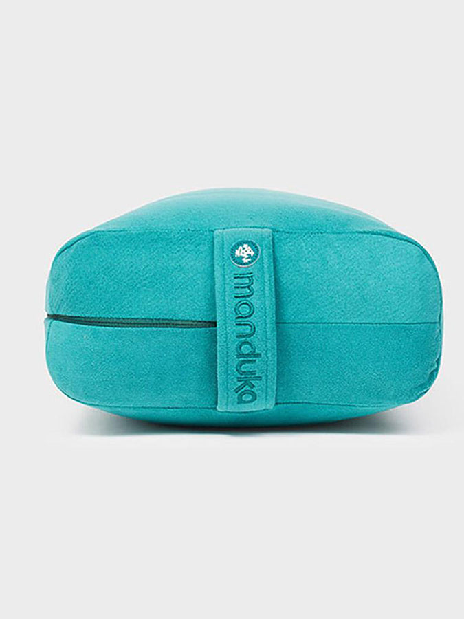 Manduka Rectangular Enlight Technology Meditation Bolster Cushion - Premium Yoga Support for Back, Hips & Knees - Ideal for Meditation, Yin Yoga & Home Relaxation