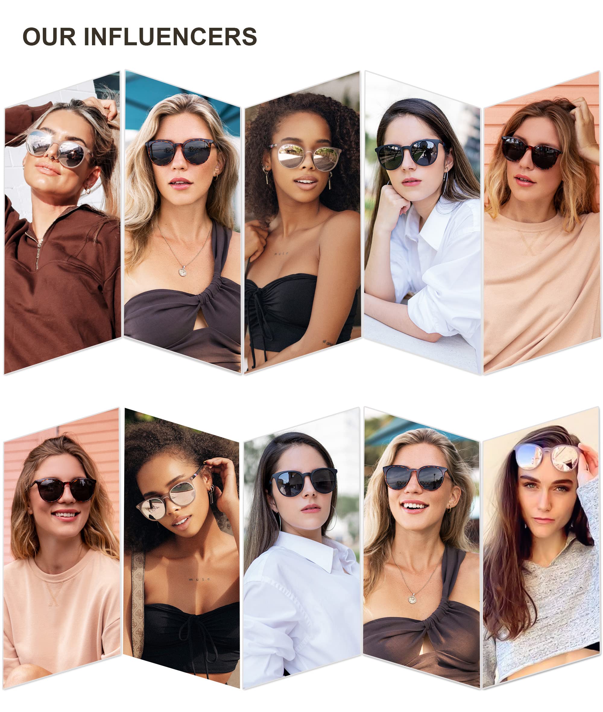 SOJOS Oversized Round Polarized Sports Sunglasses for Women & Men - Ultralight TR90 Frame, UV Protection, Unisex Athletic Sunglasses SJ2092 - Perfect for Running, Cycling, Hiking & Outdoor Activities