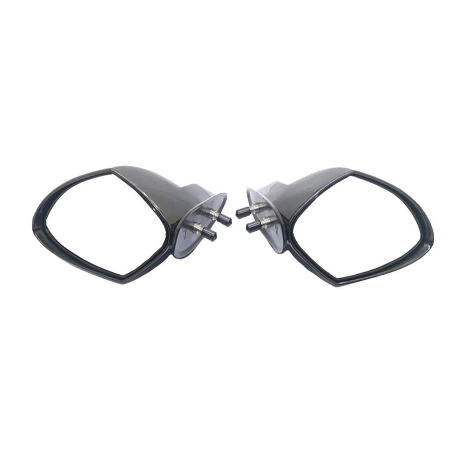 ABS Motorcycle & Jet Ski Rearview Mirror - Universal Fit for Yamaha PWC Waverunner (Black) | Durable Marine-Grade Motorboat Accessories for Safe Water Sports & Road Riding