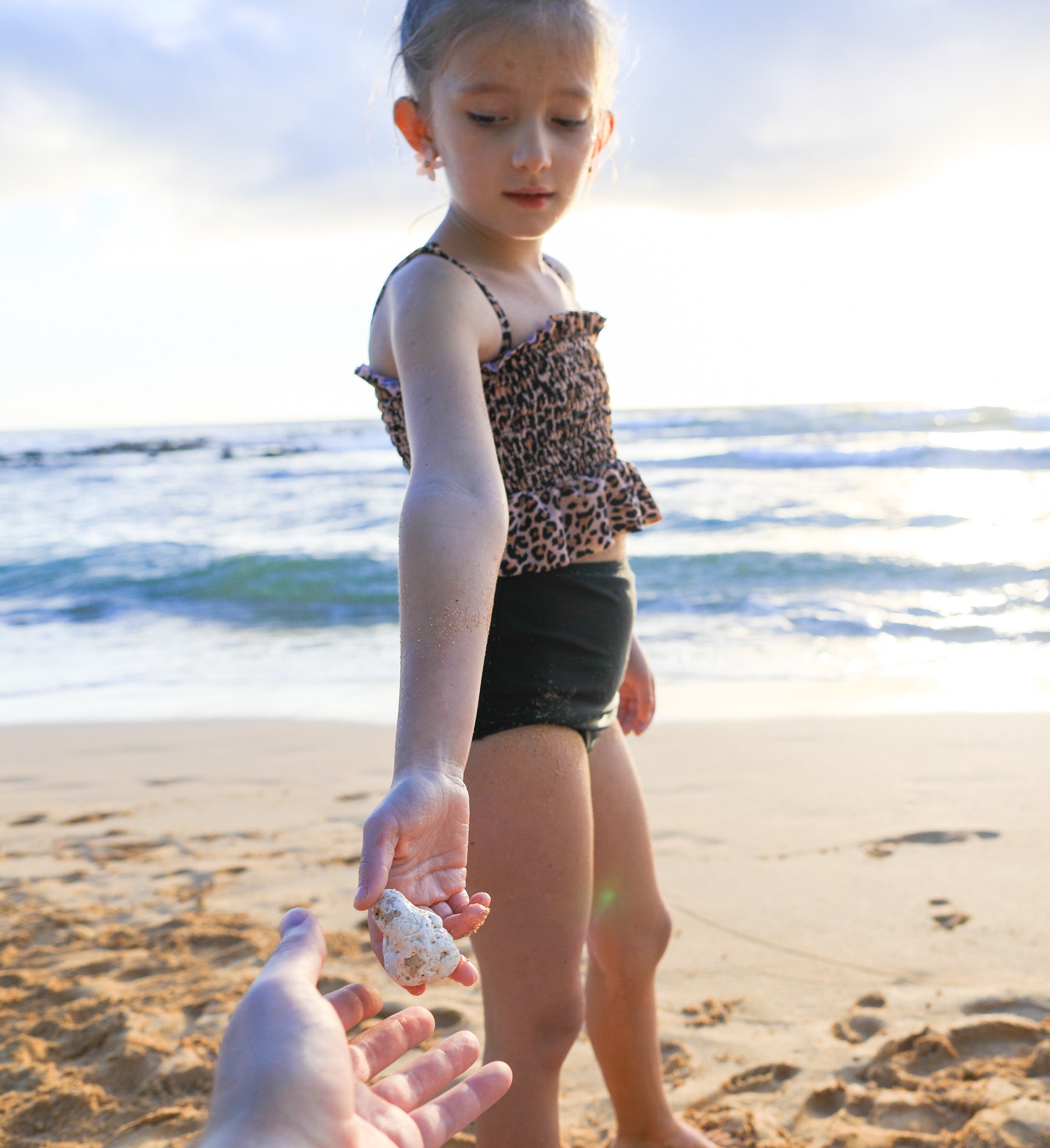 Girls' Ashley Smocked Tankini Swimsuit - $32 | Cute & Comfortable Two-Piece for Beach, Pool & Summer Fun
