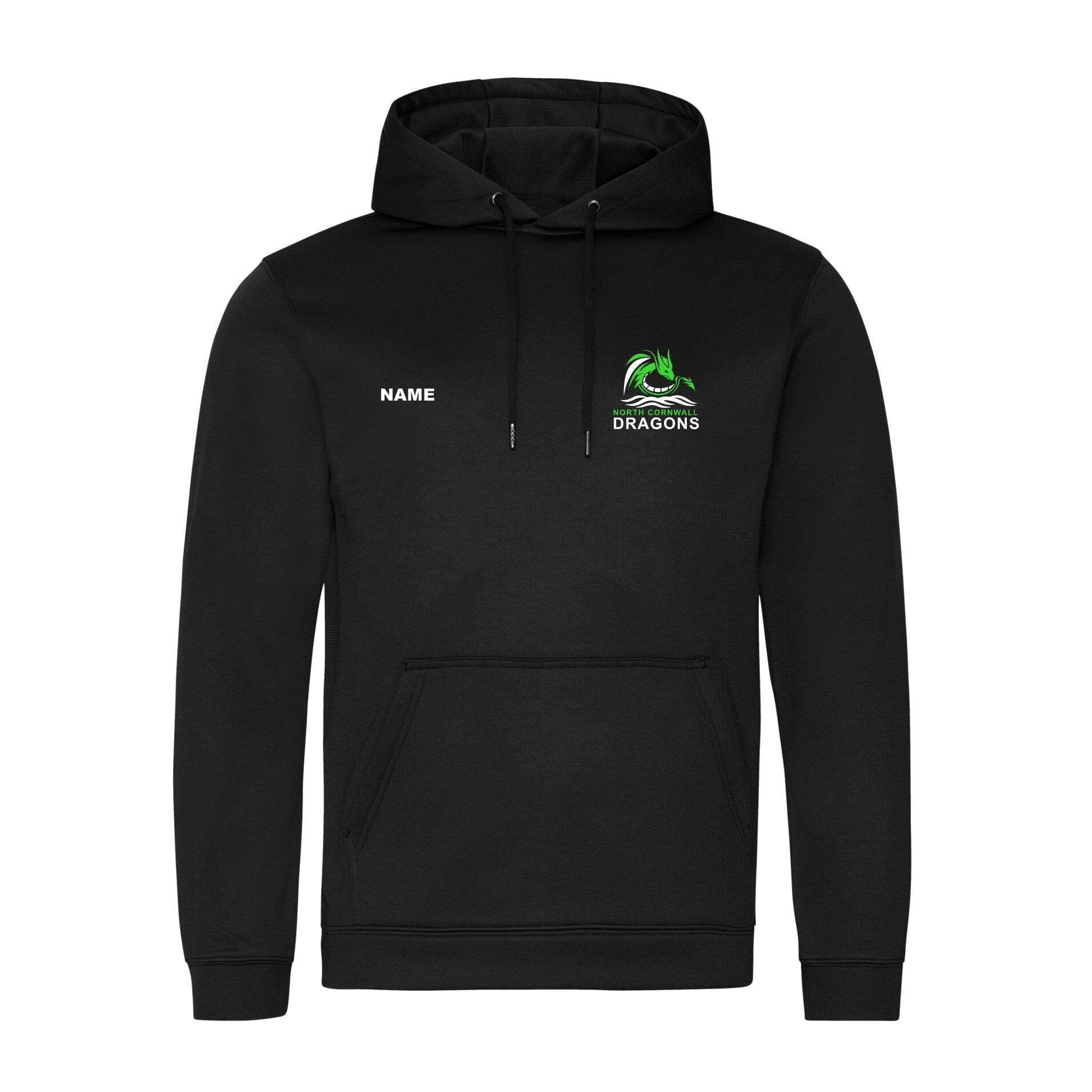 North Cornwall Dragons Swimming Club Team Performance Hoodie - Comfortable & Durable Athletic Wear for Swim Team Practice & Competitions