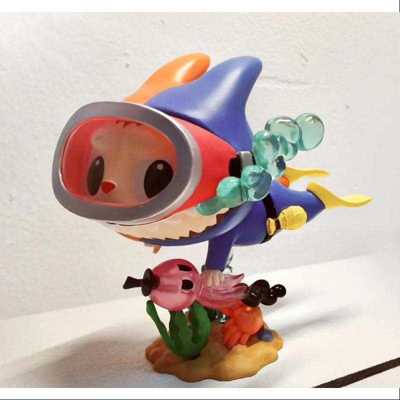 Labubu The Monsters Diver Figure Limited Edition - Collectible Vinyl Art Toy for Display & Gifts