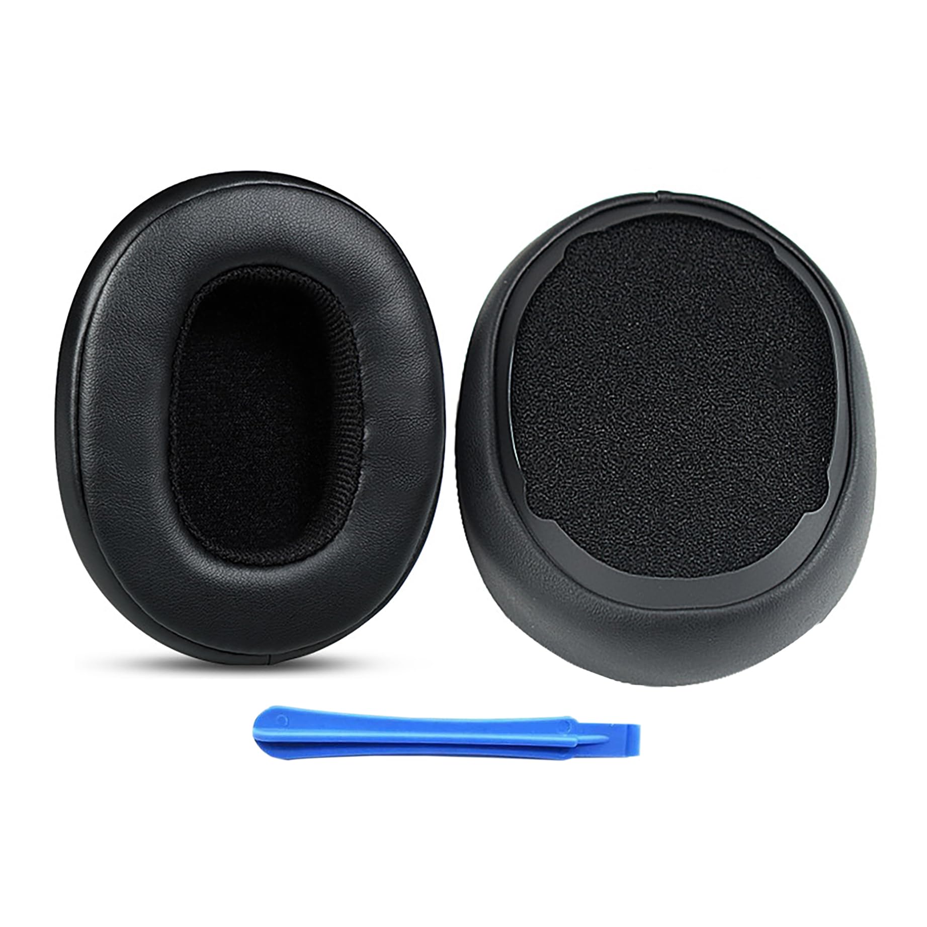 Replacement Ear Pads Cushion for Skullcandy Crusher Wireless/ANC/Evo & Hesh 3/EVO/ANC Headphones - Soft Memory Foam Ear Cups Cover (Black) - Perfect for Gaming, Music & Long Wear Comfort