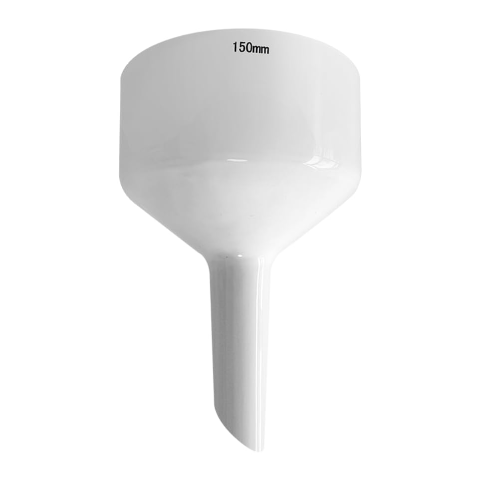 150mm Porcelain Buchner Funnel - 15cm OD 14cm ID Laboratory Filtration Funnel for Chemistry Experiments & Scientific Research