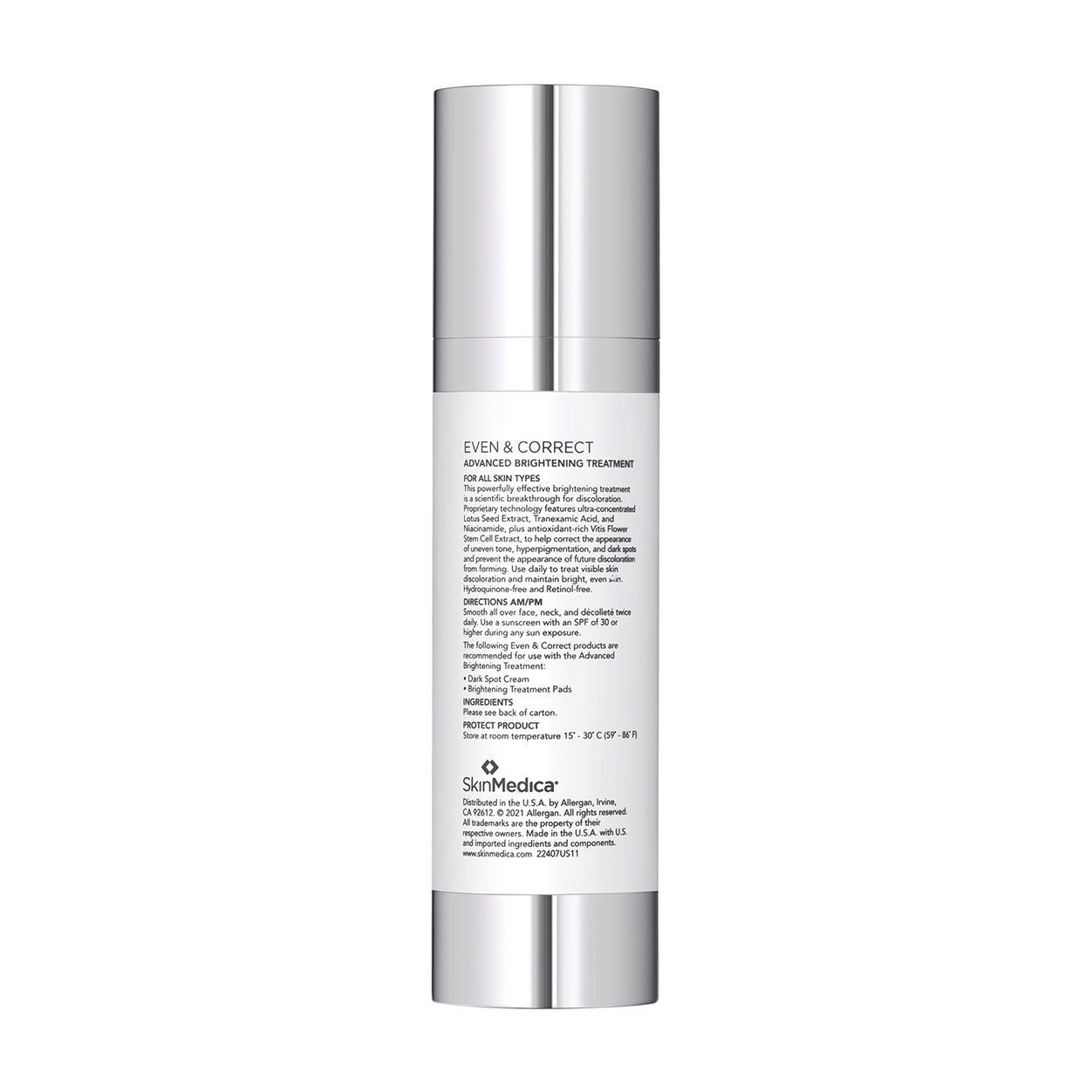 Even & Correct Advanced Brightening Treatment - Skin Brightening Serum for Dark Spots & Uneven Tone - Perfect for Daily Skincare Routine & Nighttime Use