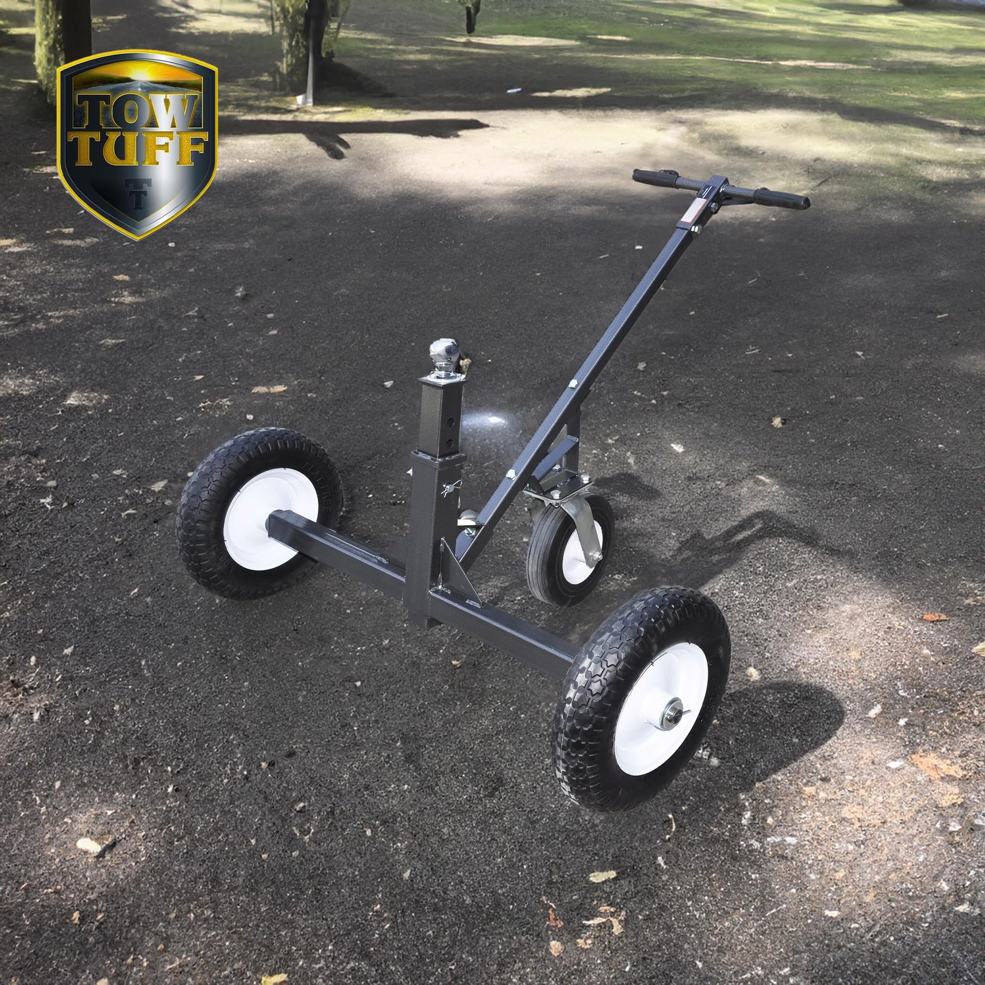 Heavy-Duty Adjustable Steel Trailer Dolly with 16