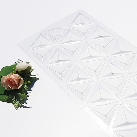 Premium Transparent Cake Embossing Mold - DIY Lace Border Stencil for Mousse, Sugarcraft & Baking Decor | Perfect for Wedding, Birthday & Party Cakes
