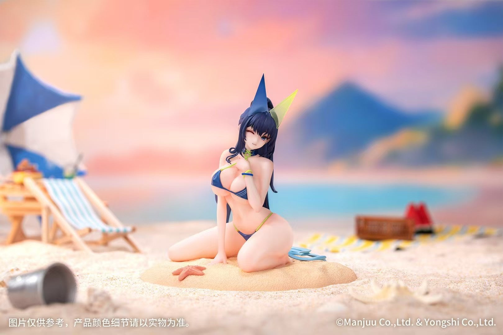 Myethos Studio Azur Lane New Jersey Figure - Anime Collectible Model - Perfect for Gaming Room Decor & Azur Lane Fans Collection