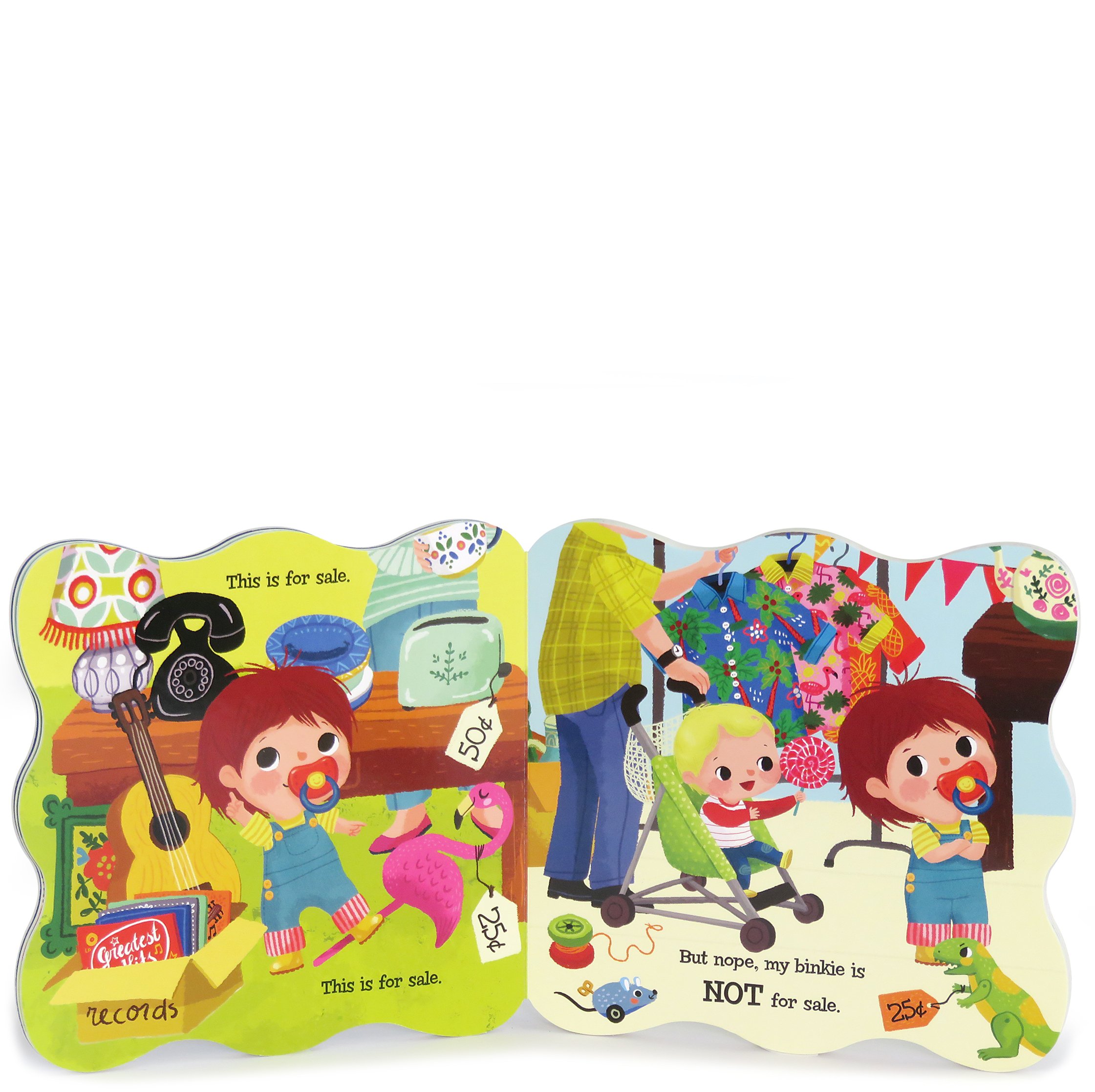 Binkie NOT for Sale: Classic 'I Can Do It' Board Book for Toddlers - Perfect for Early Learning, Bedtime Stories & Building Confidence