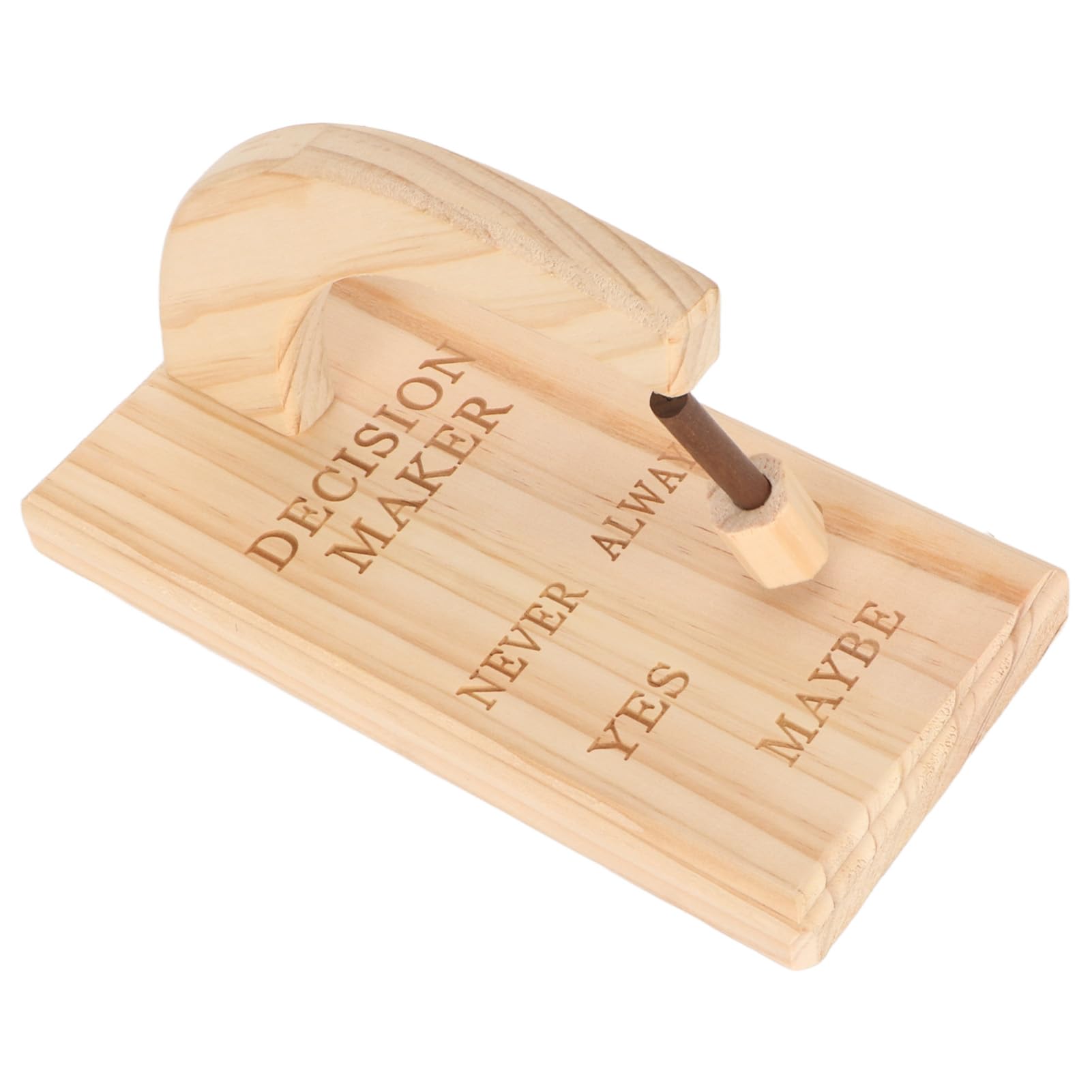 Oak Wood Magnetic Decision Maker Pendulum - Guidance Tool for Bedroom, Office & Meditation | Feng Shui & Spiritual Decision Aid