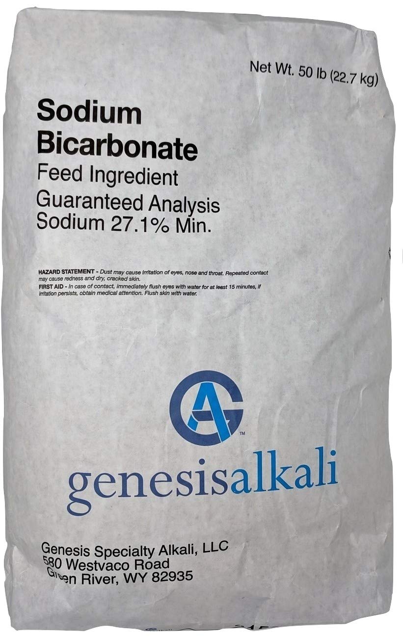 Organic Baking Soda (Sodium Bicarbonate) - 50lb Bulk Bag for Baking, Cleaning, Deodorizing & Natural Remedies | Food Grade, USP Grade, Multi-Purpose Household & Commercial Use
