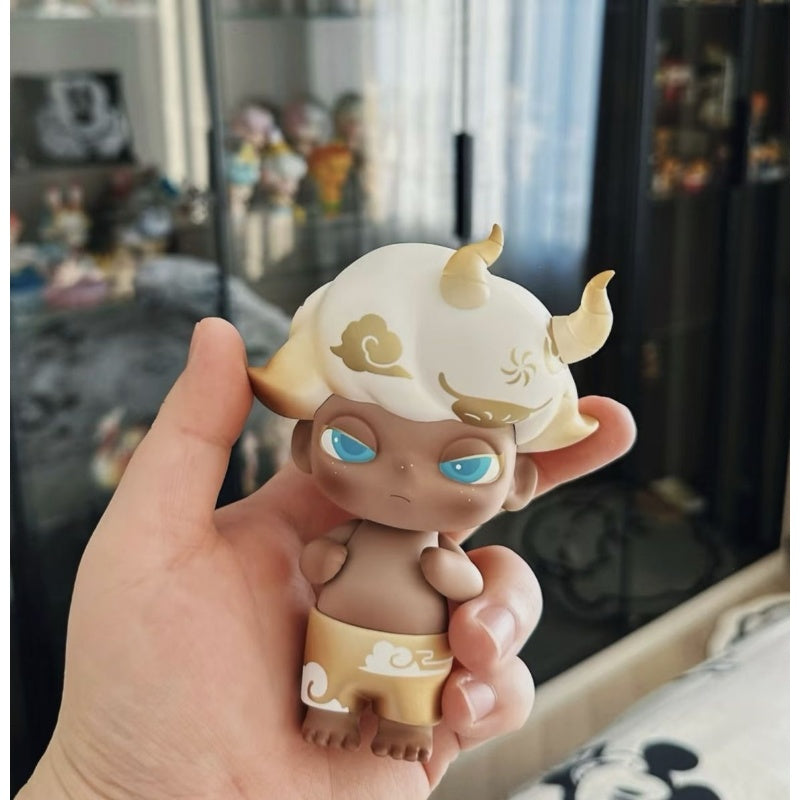 DIMOO Golden Cow Limited Edition Collectible Figure - Rare Anime Statue for Home Decor, Gift, and Display