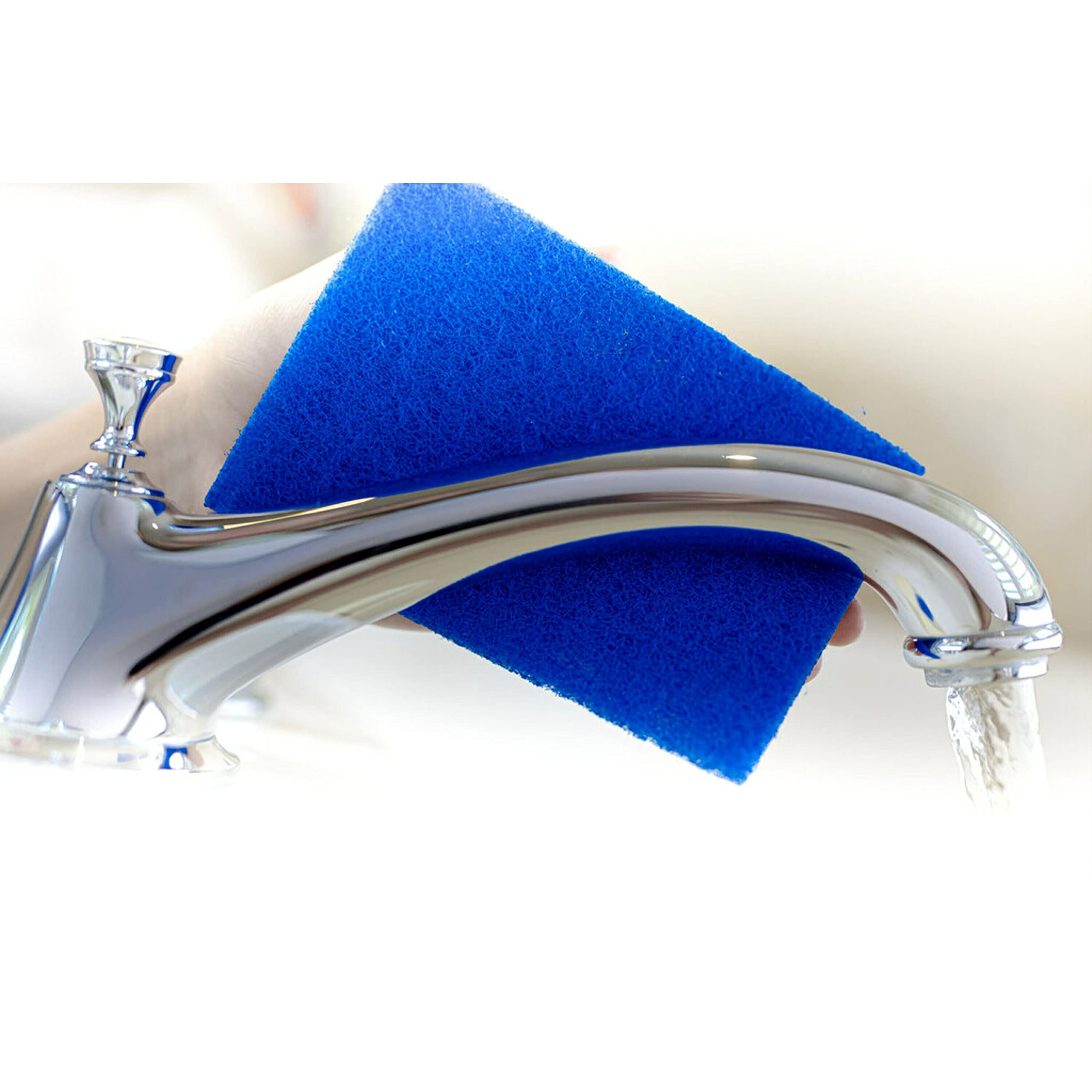 Scotch-Brite Zero Scratch Scrub Pads - 3 Pack for Dishes, Pans & Glass - Reusable & Durable for Kitchen & Bath Cleaning