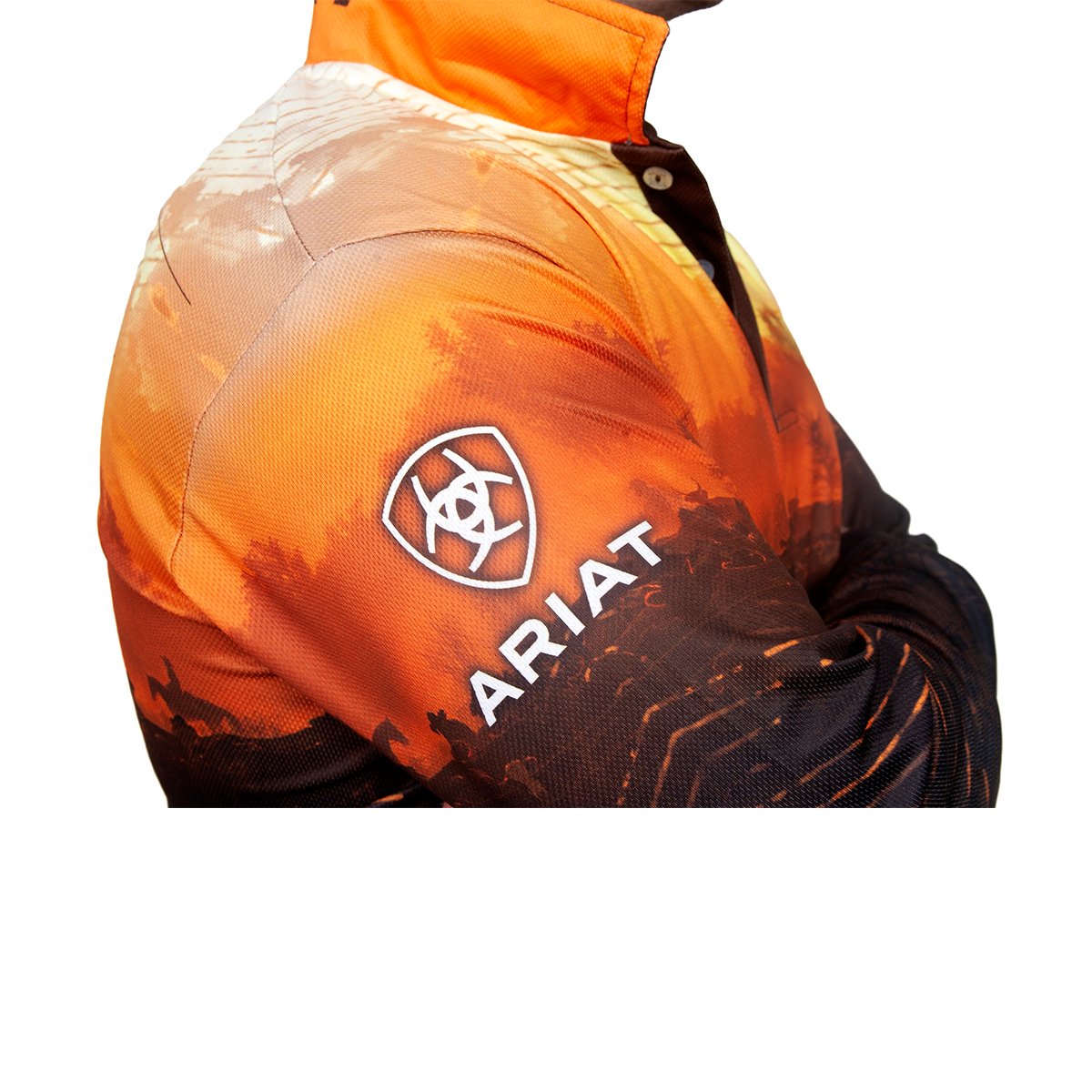 Ariat Men's Western Fishing Shirt - Comfortable & Durable for Outdoor Adventures, Fishing, and Casual Wear