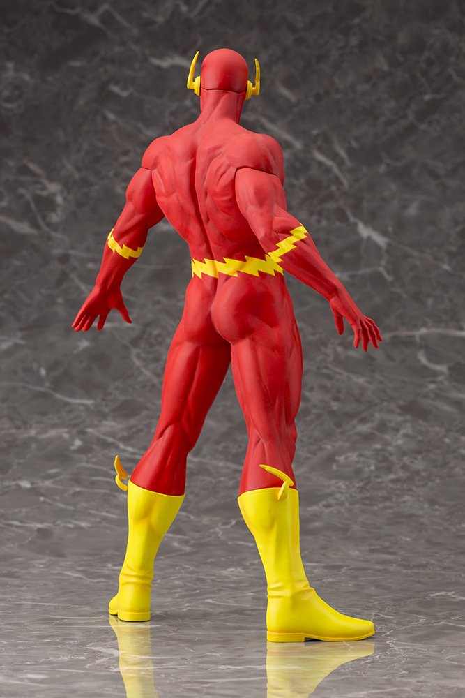 DC Comics ArtFX 1/6 Scale The Flash Statue by Kotobukiya - Premium Collectible Figure for Superhero Fans & Home Decor