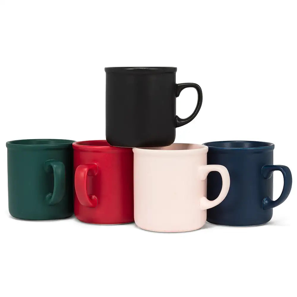 Premium Biona Ceramic Tea Cup 220ml - Durable Commercial Grade Tea Mug for Coffee, Tea & Hot Beverages - Perfect for Restaurants, Cafes & Home Use