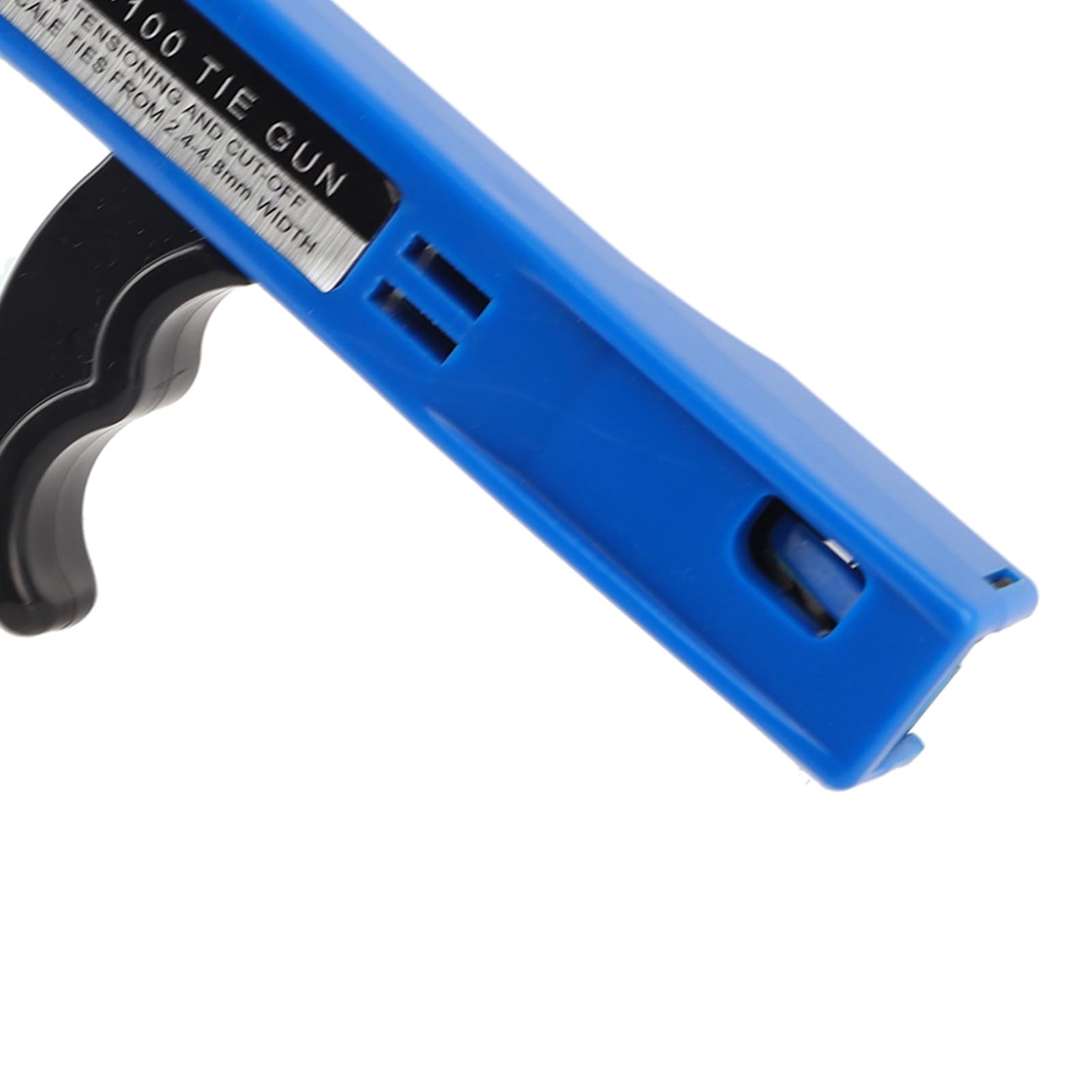 Heavy Duty Cable Tie Gun Tool - Fastening & Tensioning for 2.4-4.8mm Nylon Zip Ties - Perfect for Electrical Wiring, HVAC, Automotive & Industrial Applications