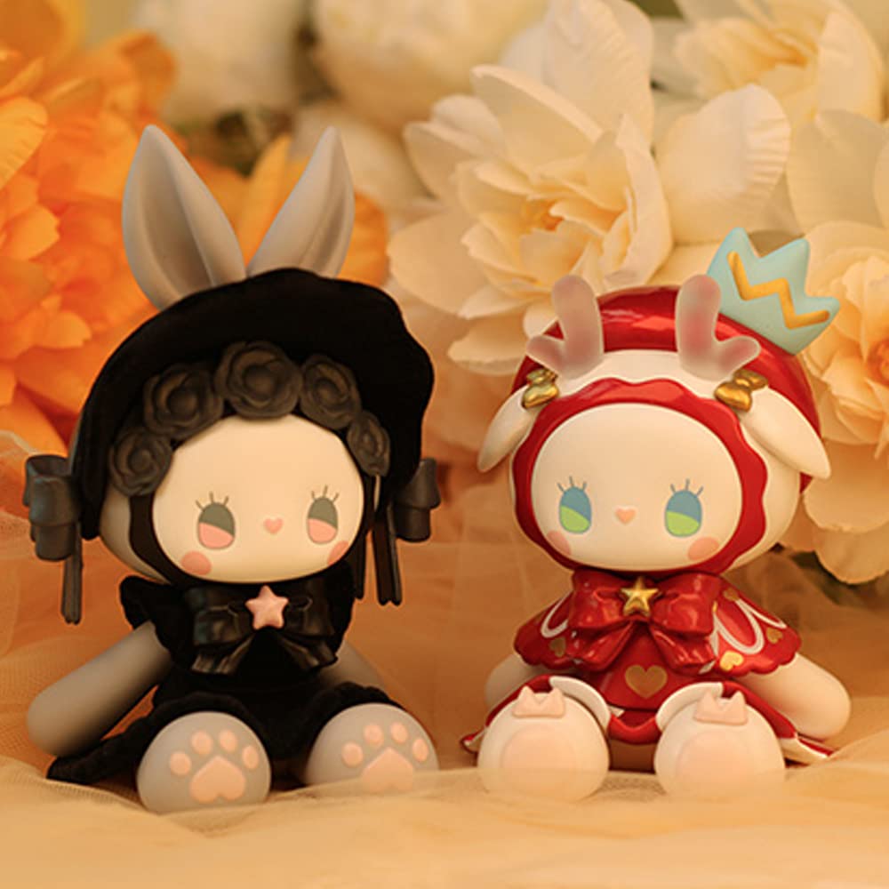 BEEMAI Emma Secret Forest Garden Party Series - 8PCs Random Cute Collectible Figures for Birthday Gifts, Home Decor & Toy Collection (Whole Set) - Perfect for Party Favors, Shelf Displays & Kawaii Lovers