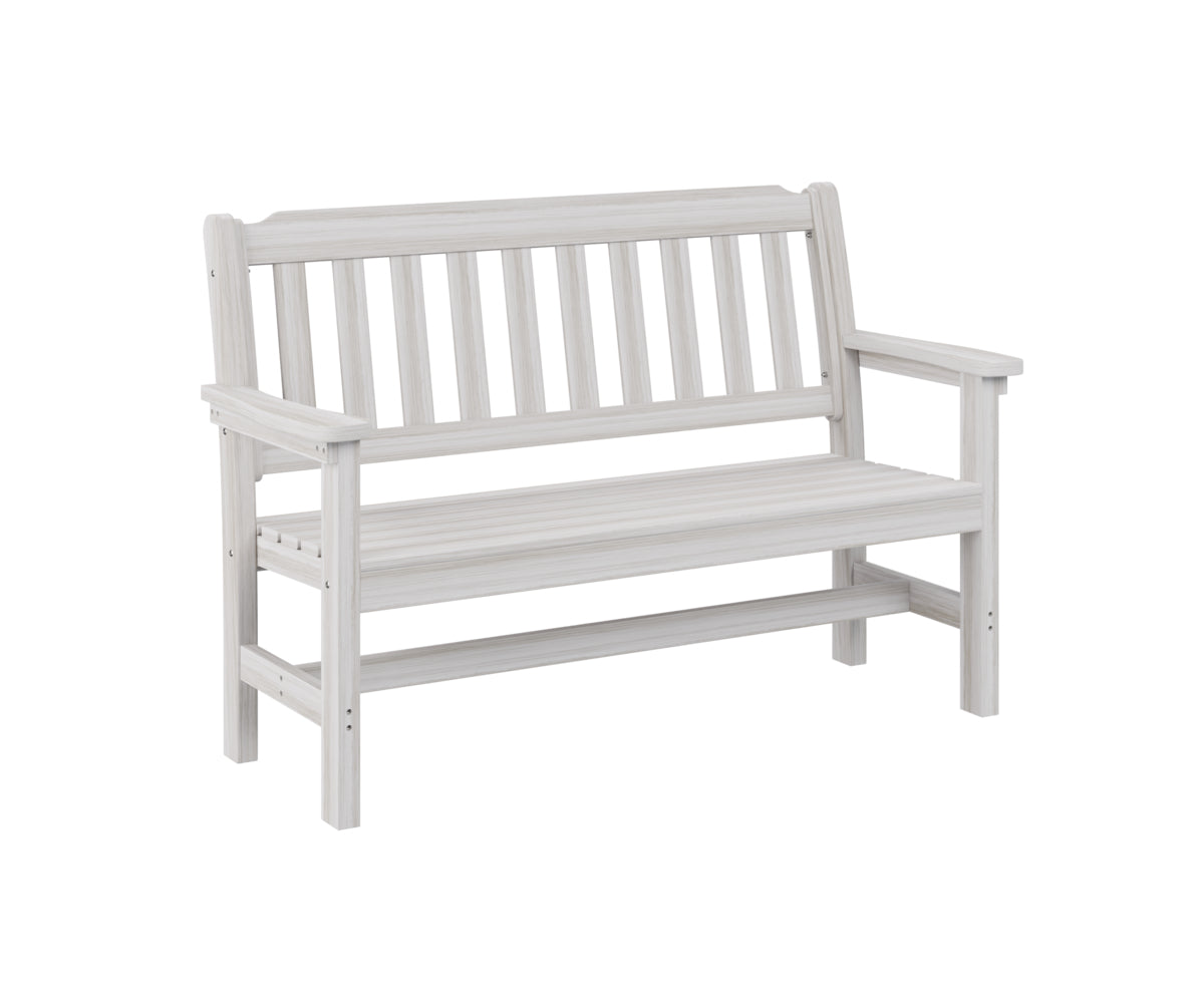 Berlin Gardens Outdoor Garden Bench - Heavy Duty Weather-Resistant Wooden Bench for Patio, Backyard, and Garden Seating - Perfect for Relaxing and Entertaining Guests