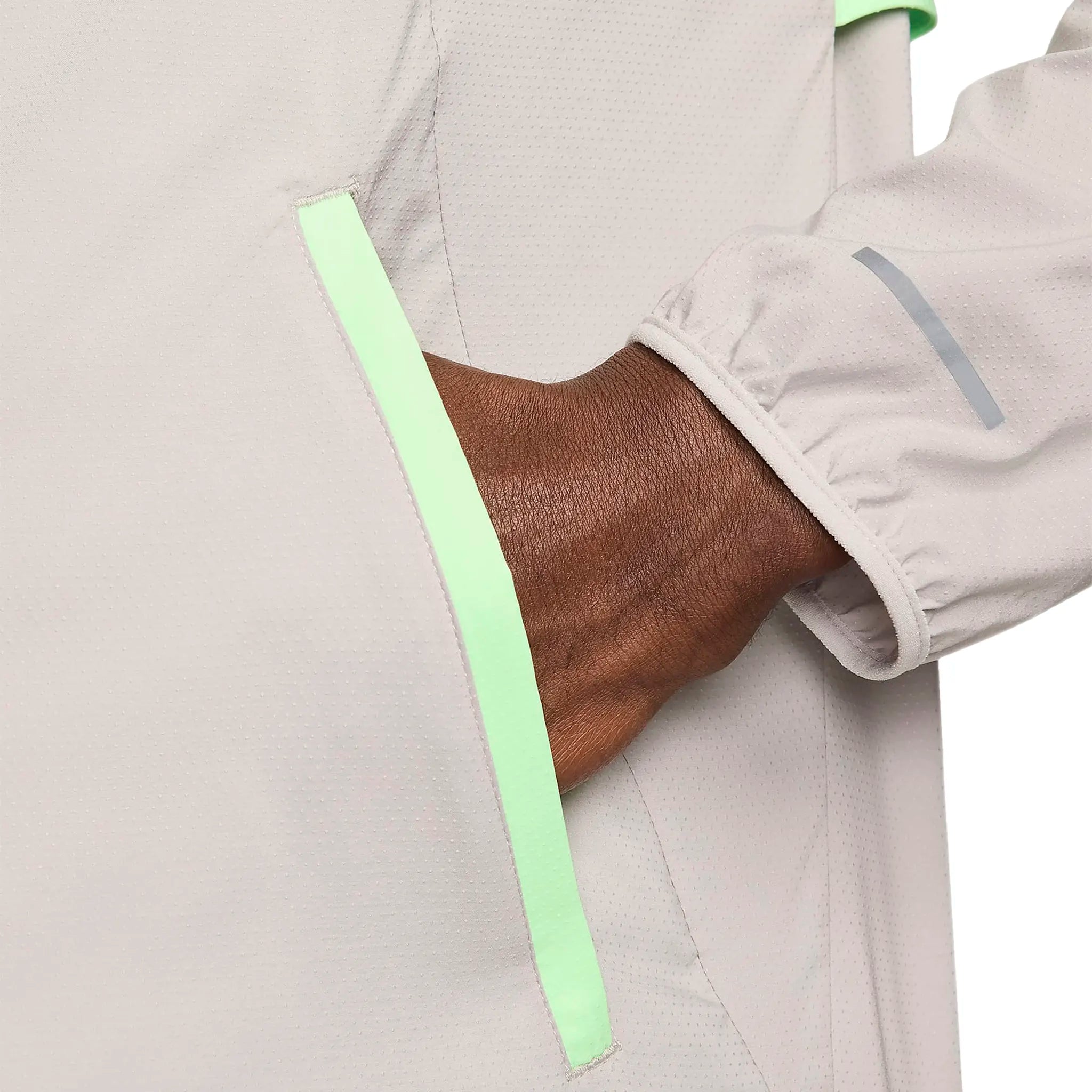 Nike Repel Packable Windrunner Jacket - Vapor Green & Iron Ore - Waterproof & Lightweight for Outdoor Running, Hiking & Travel