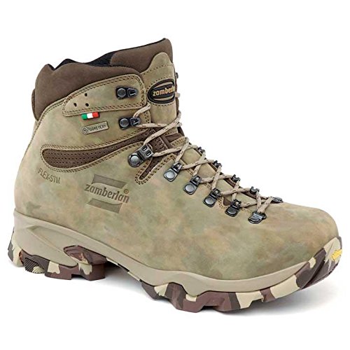 Zamberlan Men's 1013 Leopard GTX Waterproof Leather Hunting Boots - Durable Outdoor Boots for Hiking, Trekking & Mountain Climbing - Ideal for All-Season Hunting & Rugged Terrain Adventures
