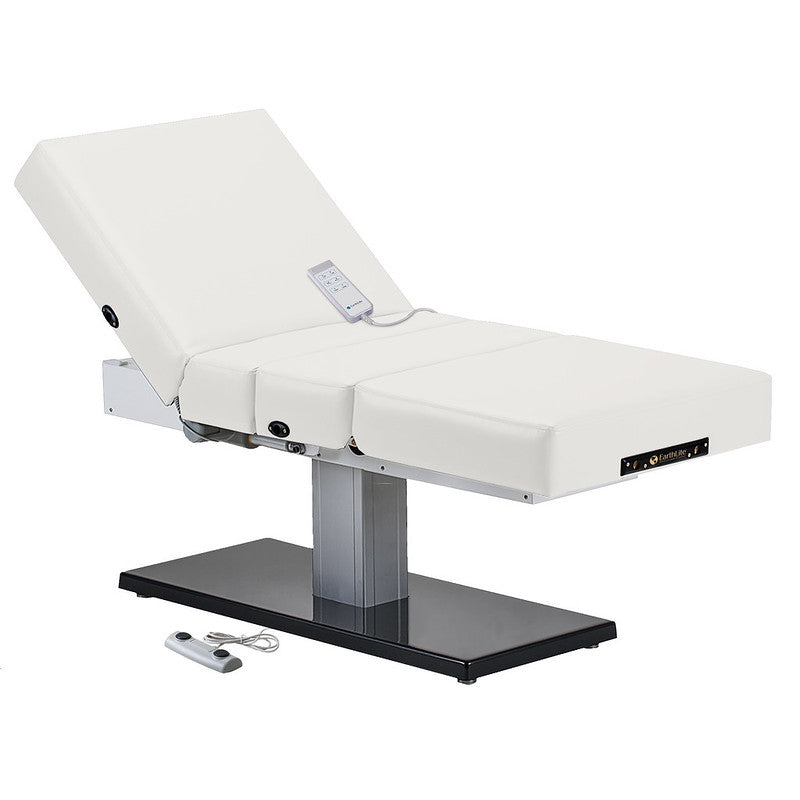 Earthlite Everest Spa Pedestal Electric Treatment Table - Professional Massage Table for Chiropractors & Physical Therapists - Perfect for Spa, Clinic & Home Use