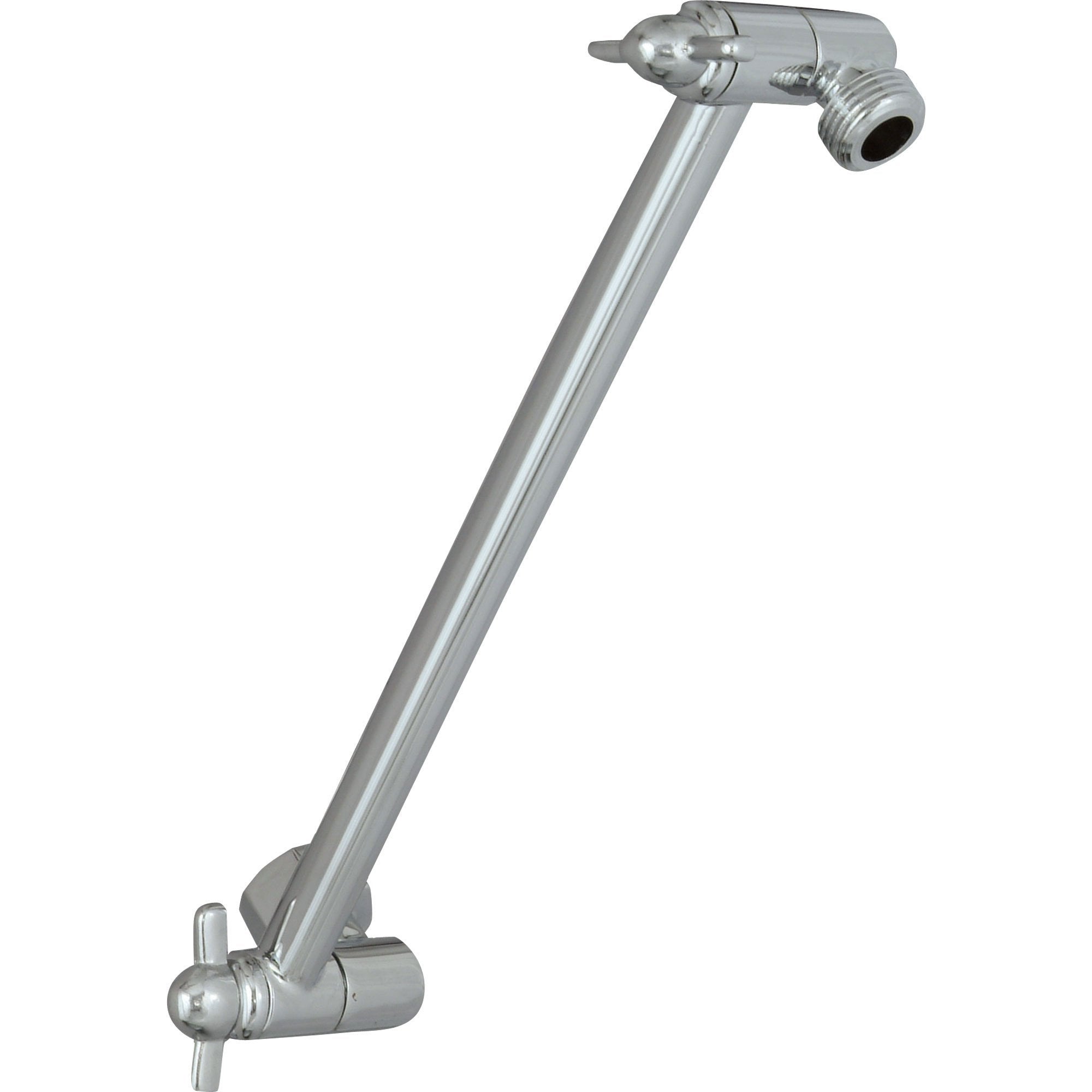 Delta 10 4/5 Inch Chrome Adjustable Shower Arm 561402 - Extendable Bathroom Fixture for Custom Shower Height - Perfect for Modern Bathroom Renovations and Spa-Like Shower Experiences