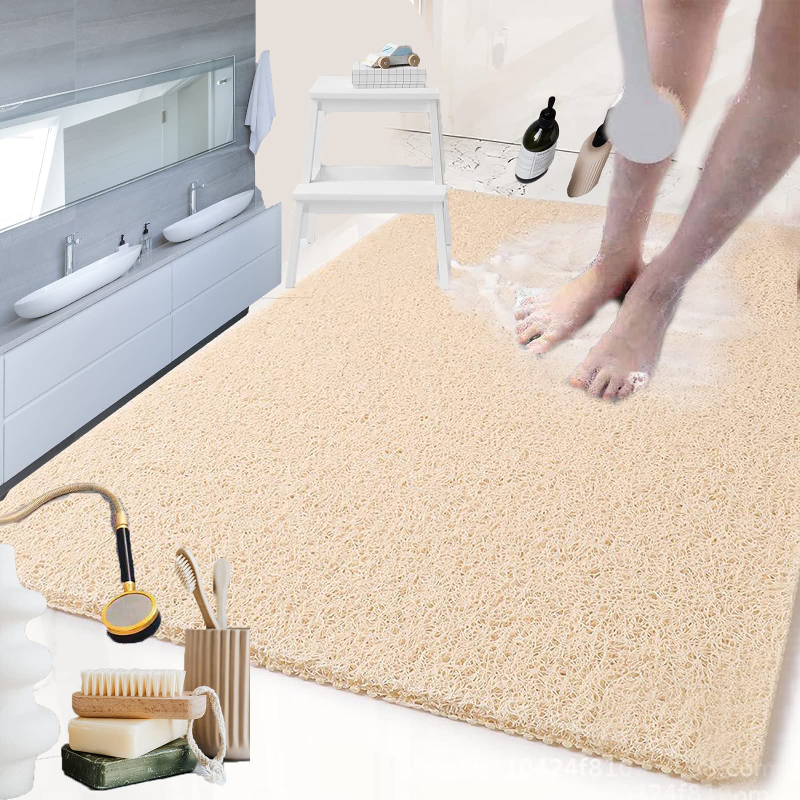Non-Slip Bath Mat - 24