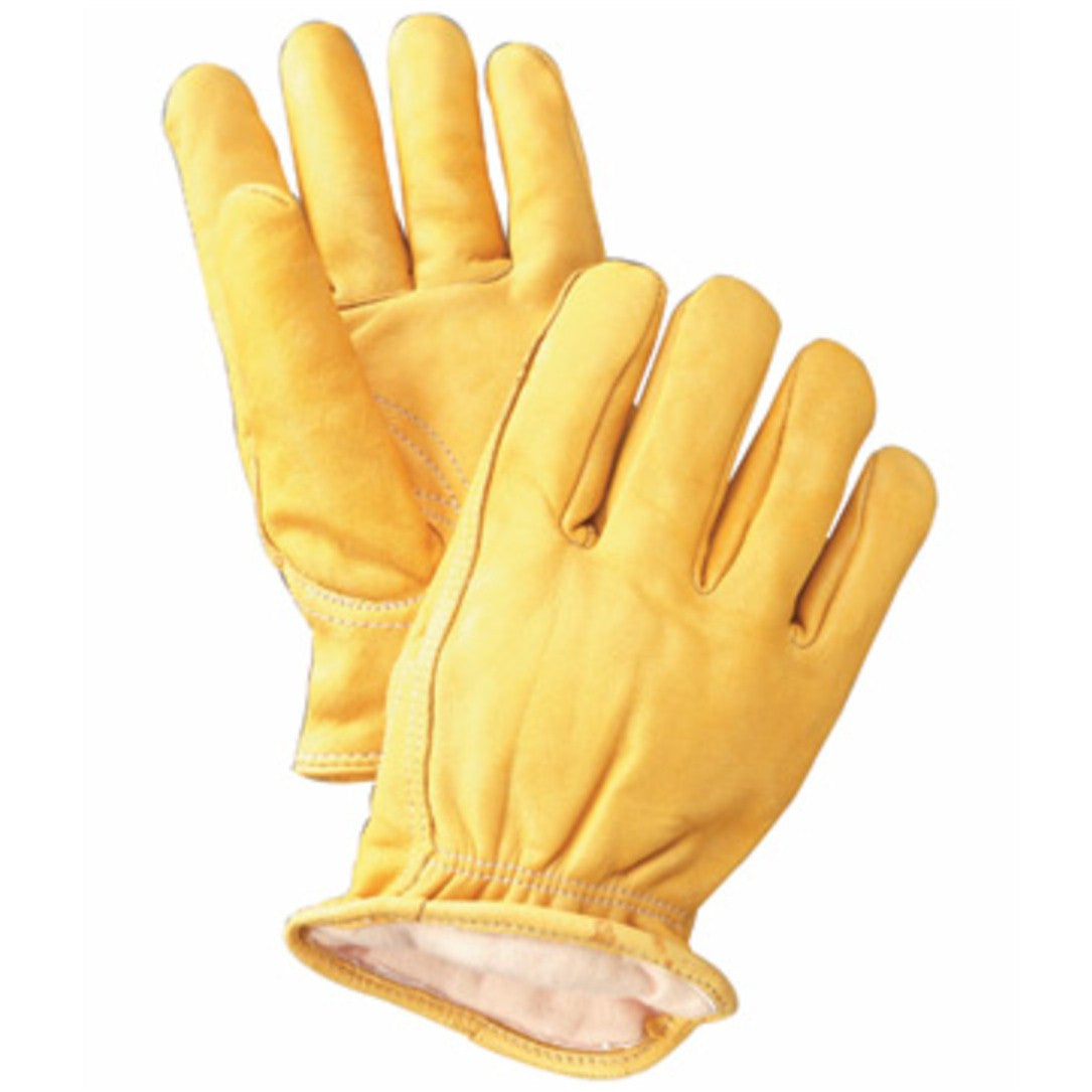 Premium Grain Deerskin Thinsulate Lined Driving Gloves for Men & Women - Warm Winter Gloves for Driving, Outdoor Activities & Cold Weather Protection