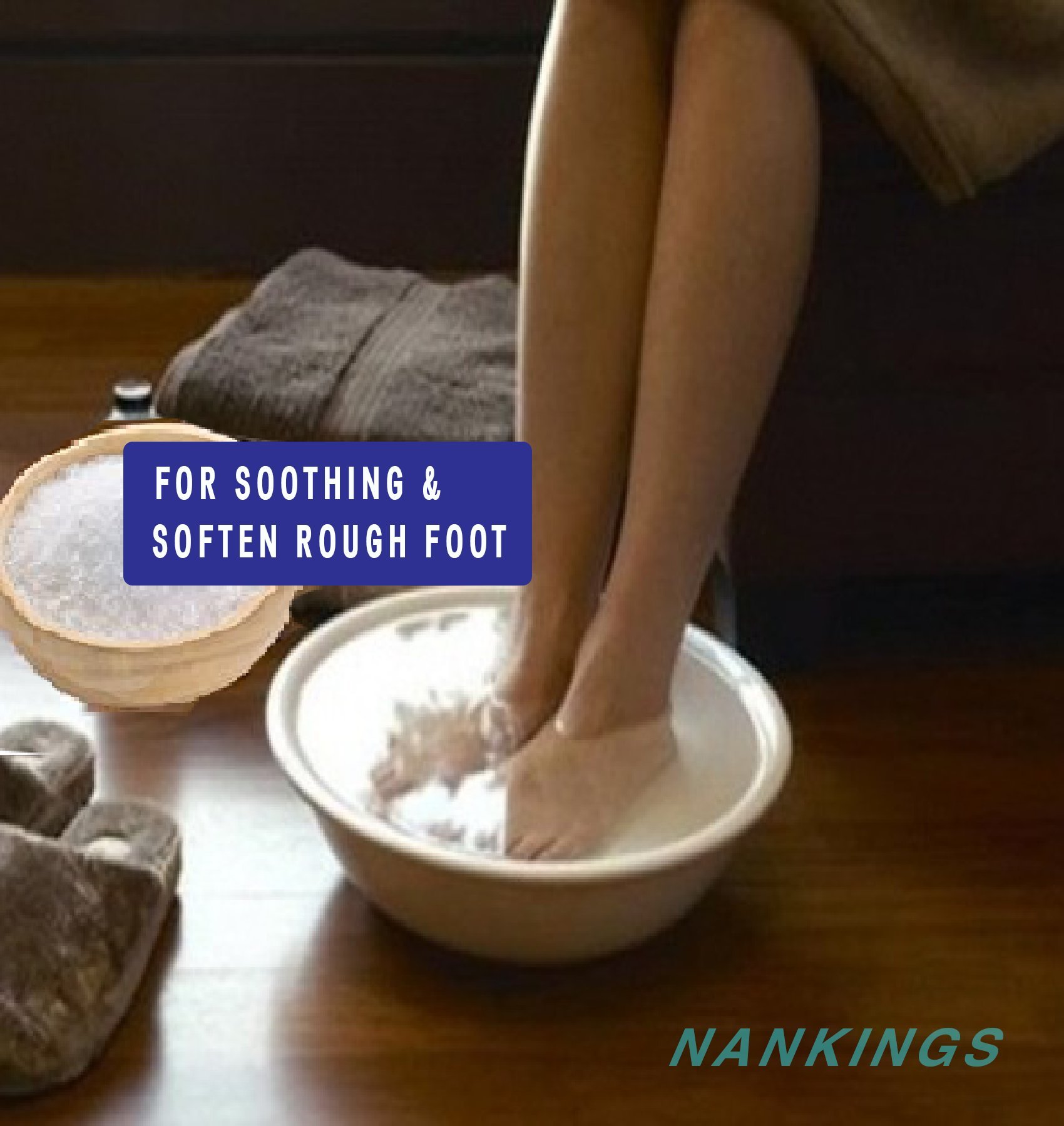 Epsom Salt for Bath & Muscle Relief - 1kg Magnesium Sulfate for Foot Soak, Body Relaxation & Plant Care | Perfect for Post-Workout Recovery, Spa Day & Gardening