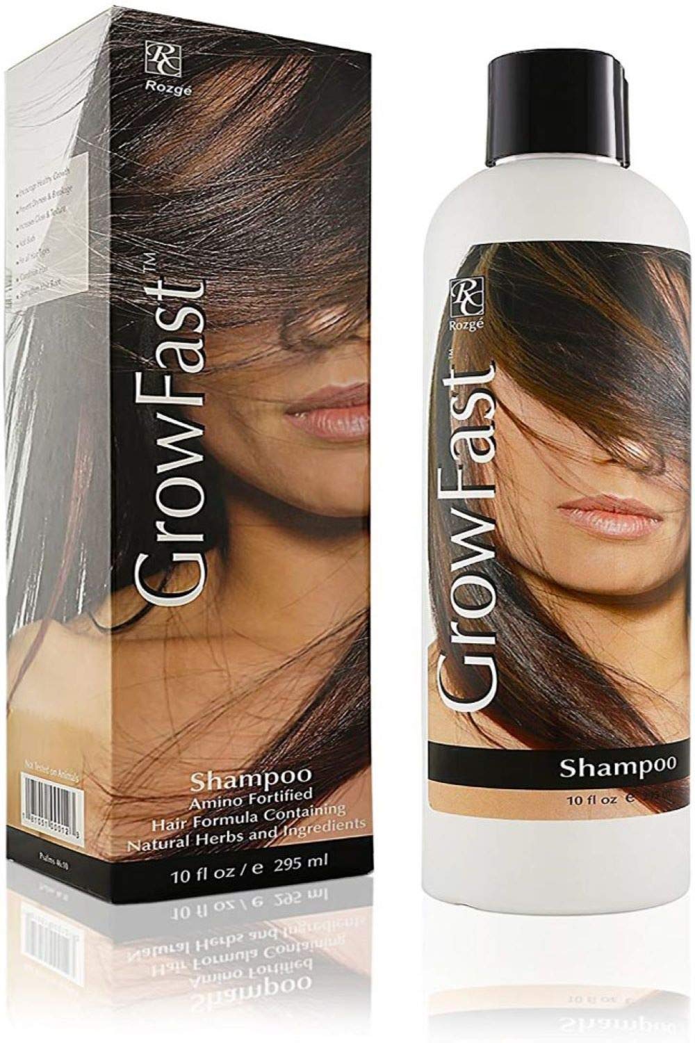 Growfast Hair Growth Shampoo & Conditioner Set - 2 Shampoos & 1 Conditioner (3 Bottles) for Thicker, Longer Hair - Perfect for Daily Hair Care & Scalp Nourishment