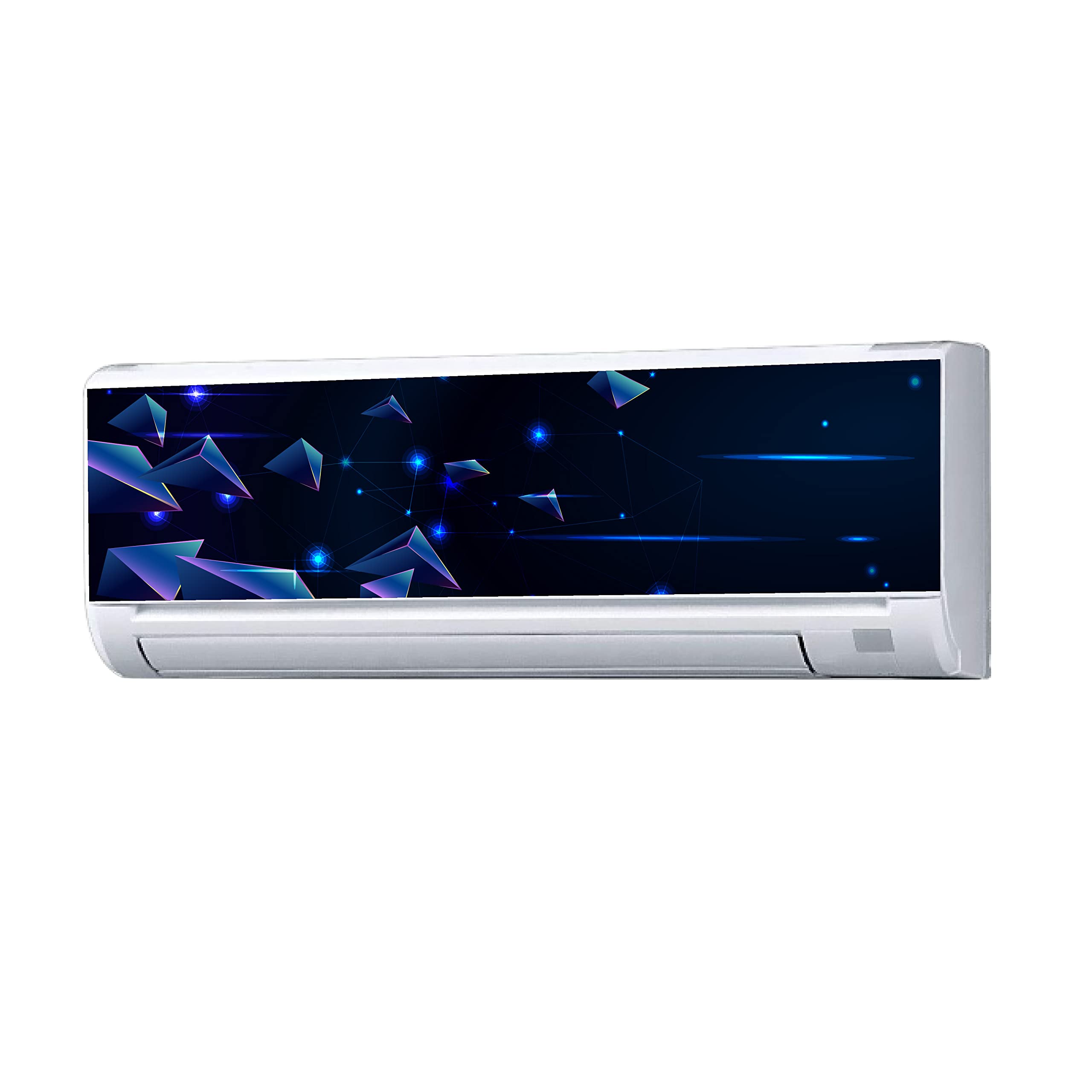 VVWV AC Skin Sticker - Full Wrap Air Conditioner Decal for All Models & Brands | Waterproof Vinyl Graphic Cover for Home, Office & Outdoor Units